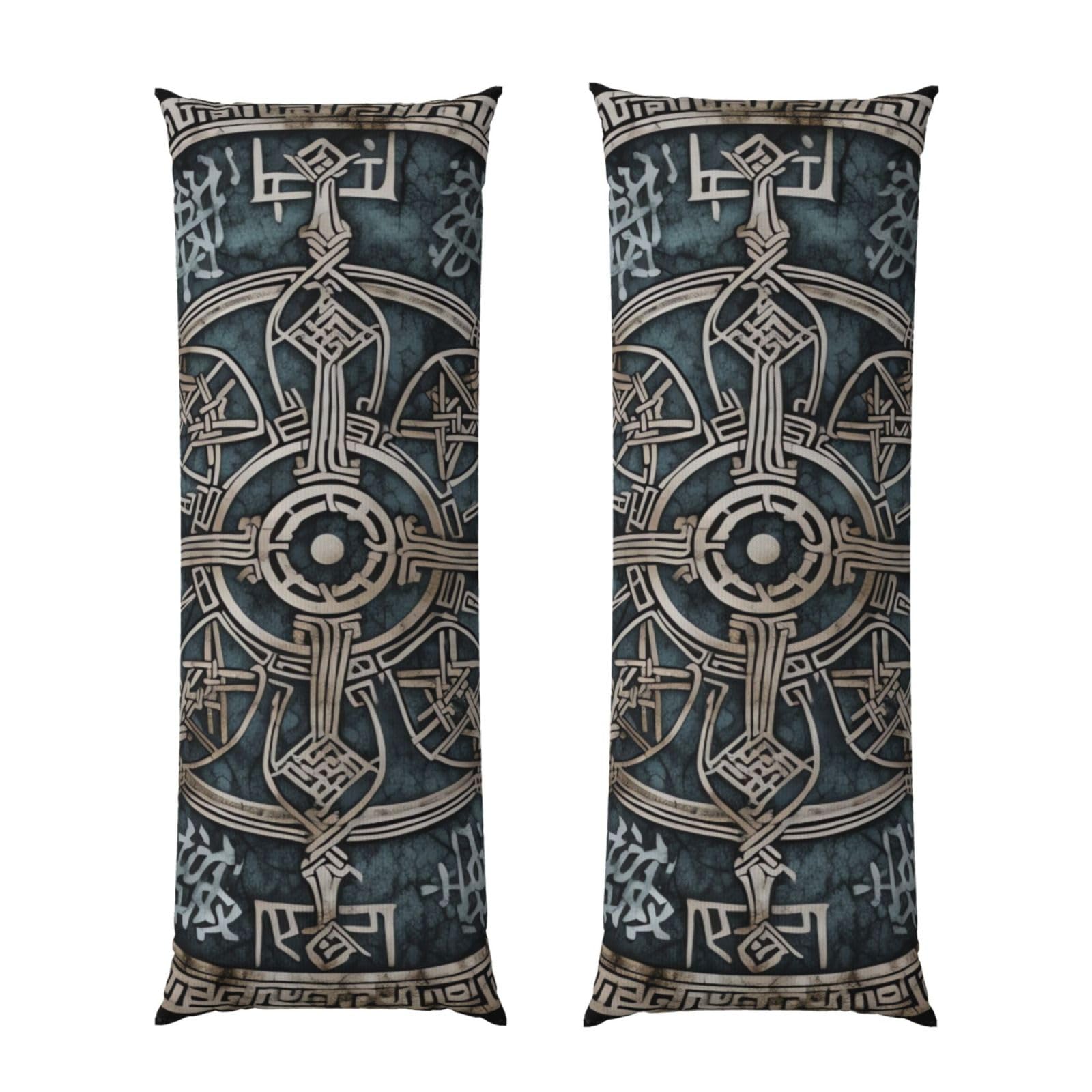 Housse de coussin longue 50x152 cm pour un lit douillet et des moments cocooning