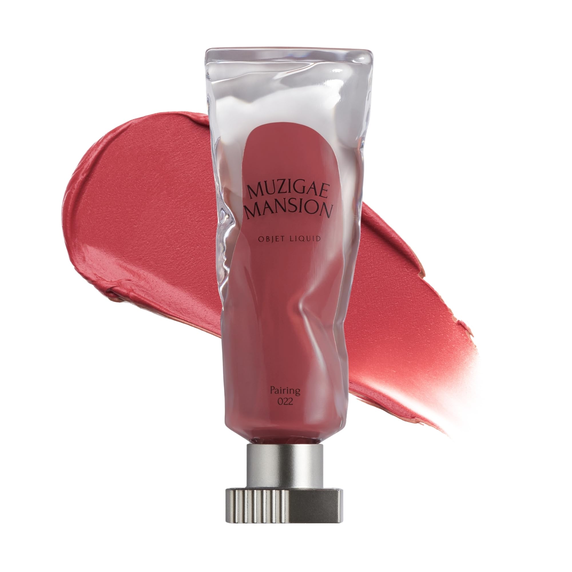 MUZIGAE MANSION Objet Liquid Lip Stain (Unique Paint Tube Design) – Velvet Matte Tint, Long-Lasting Waterproof Lipstick, Hydrating Korean Makeup, Red & Rose Gloss, K-Beauty (22 Pairing, 0.2 Fl oz)-image-40