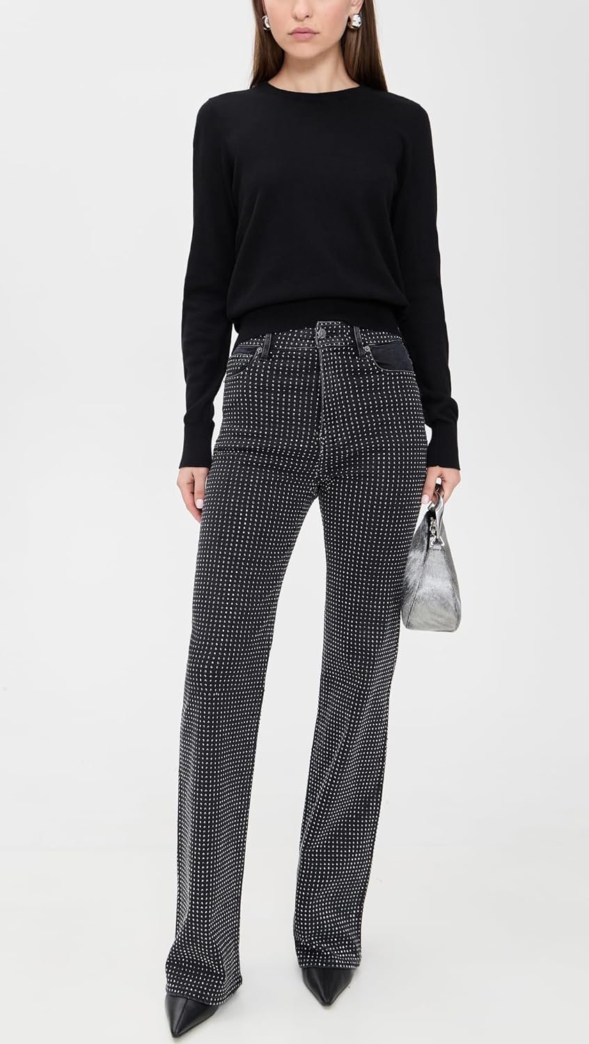 Veronica Beard Jean Women's Crosbie High Rise Wide Leg Pants - Image 5