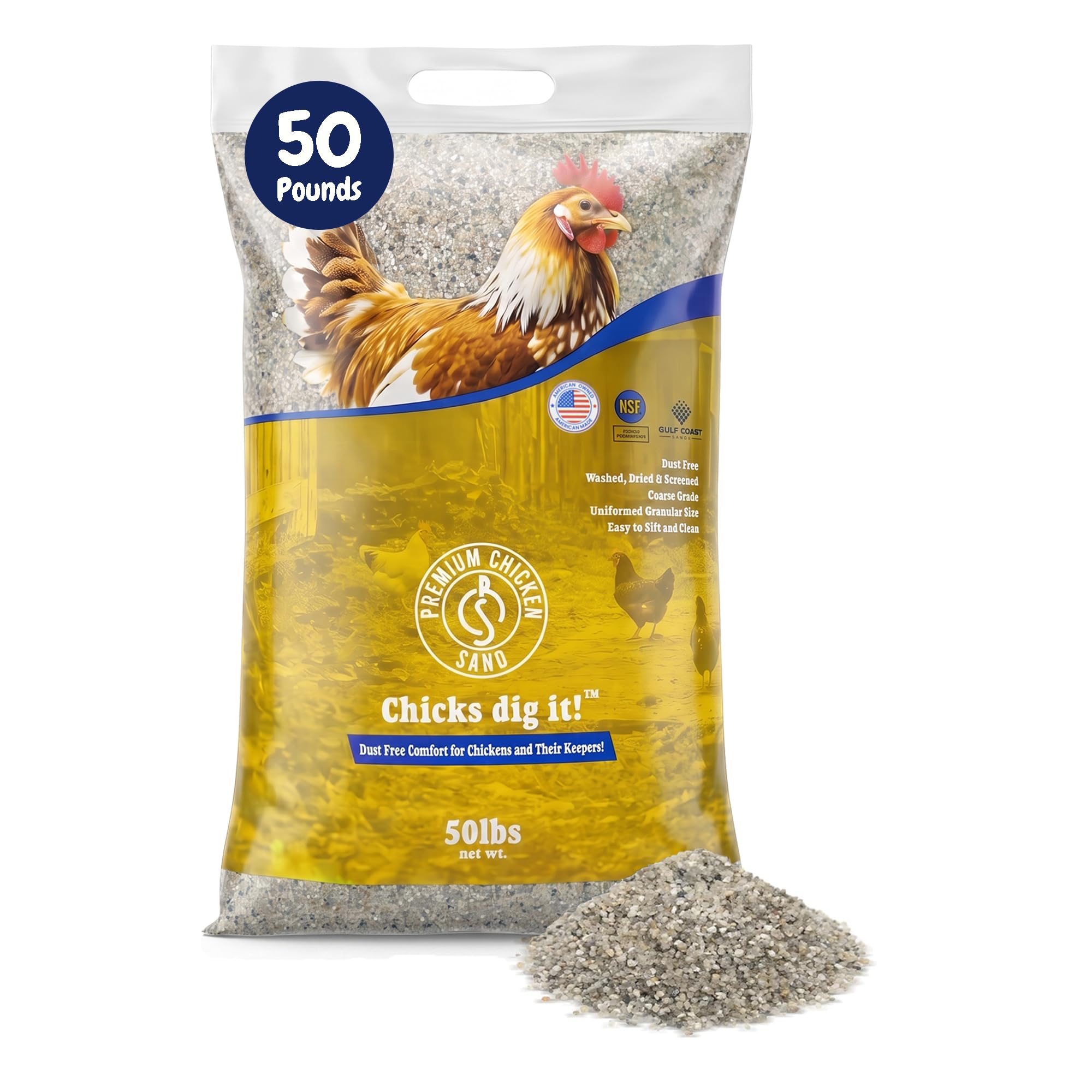 Premium Chicken Sand 50 lbs