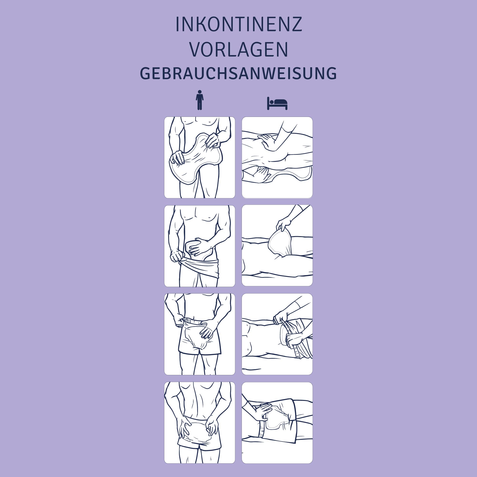 Soffisof Air Dry Inkontinenz-Vorlage für Frauen und Männer Maxi Plus - 40x Erwachsenen Windeln - 2 Packungen mit 20 Windeln, 10 Tropfen - anatomische Windel