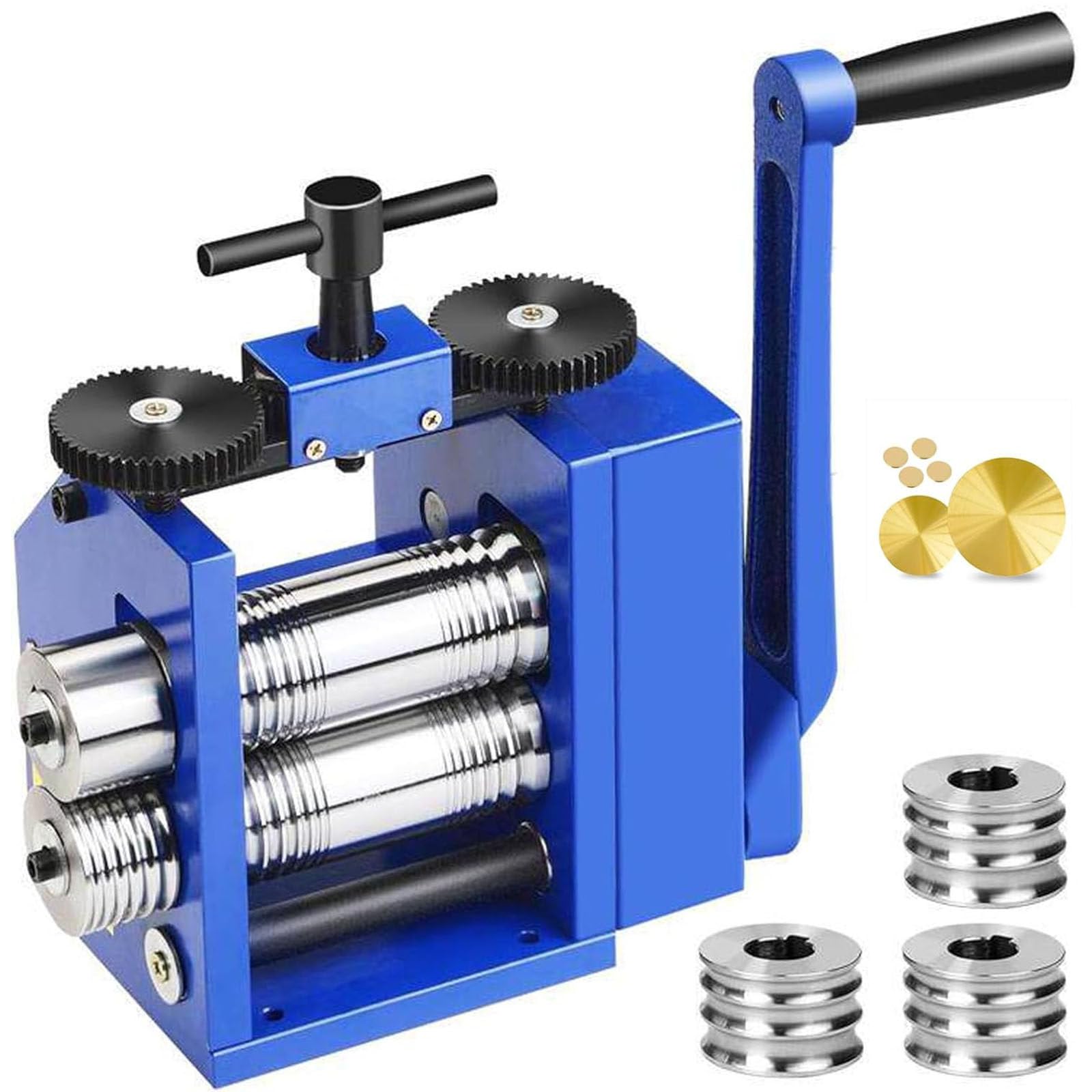 Machine Laminage Manuelle 40 Mm,Presse À Bijoux,Outil Compression