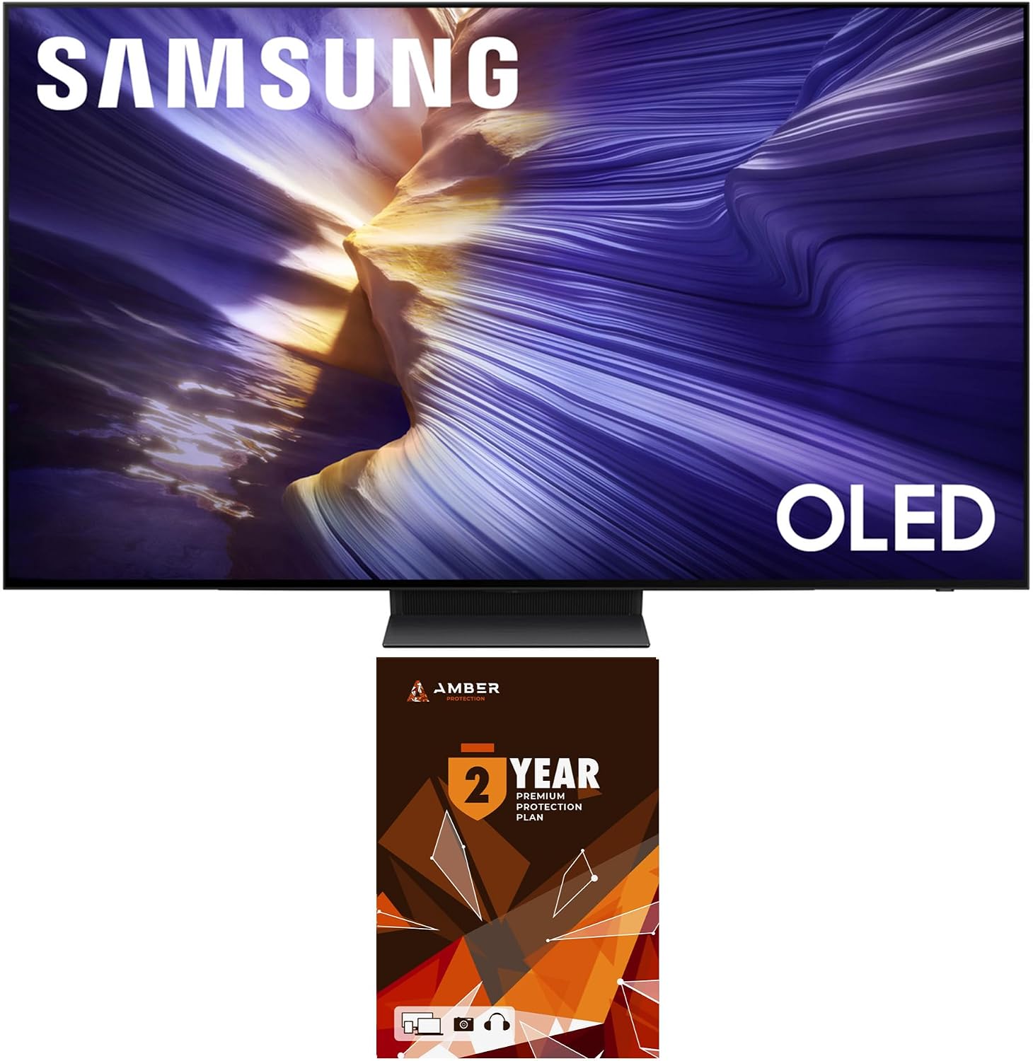 QN77S90FAFXZA 77" 4K TV with a 2 Year Amber Protection Plan (2025)