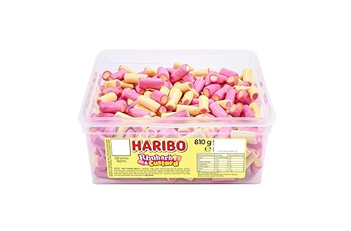 Miniatura 2 de Haribo Caramelo de ruibarbo y natillas 300 piezas
