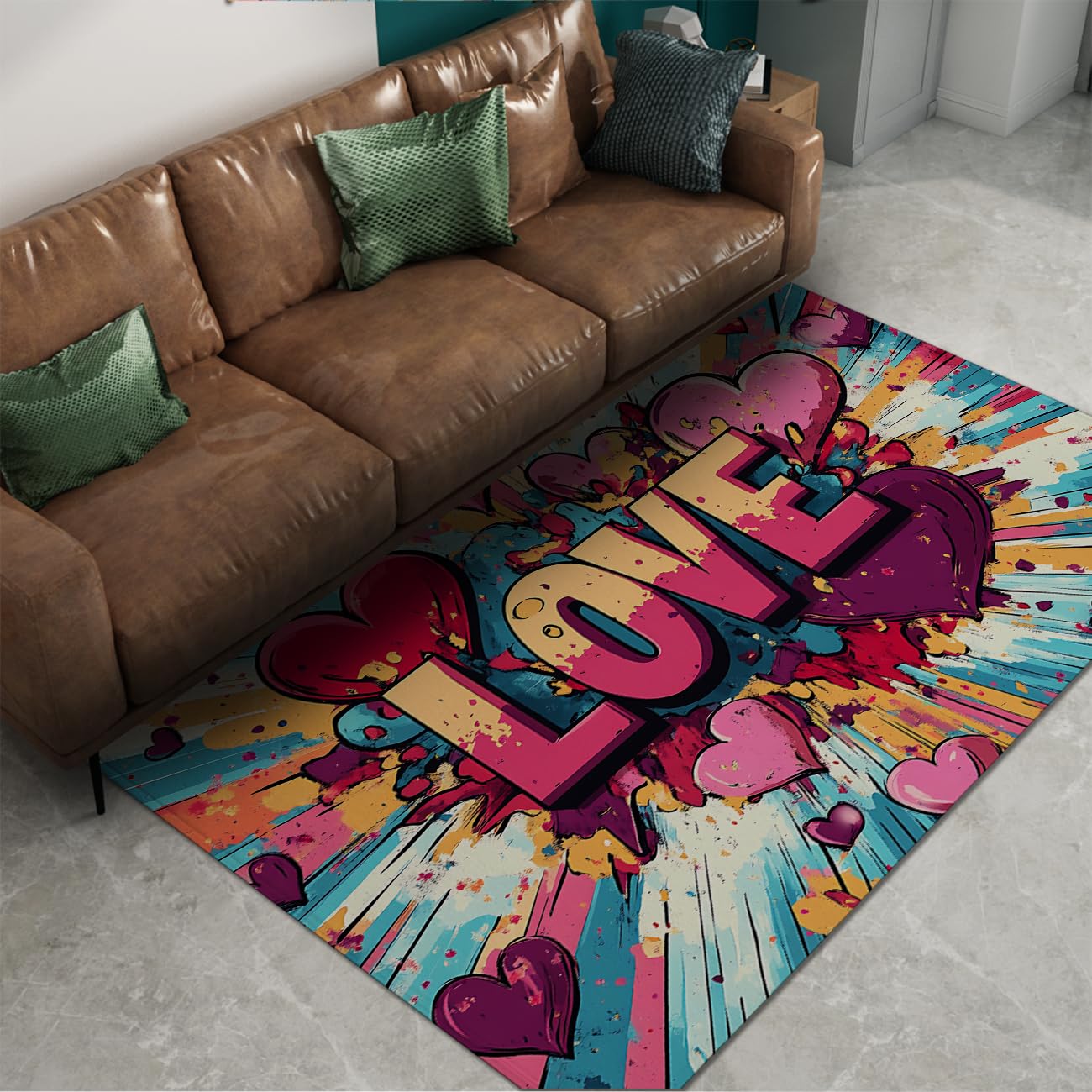 Tapis ciel étoilé de Noël pour créer un coin lecture magique en maternelle