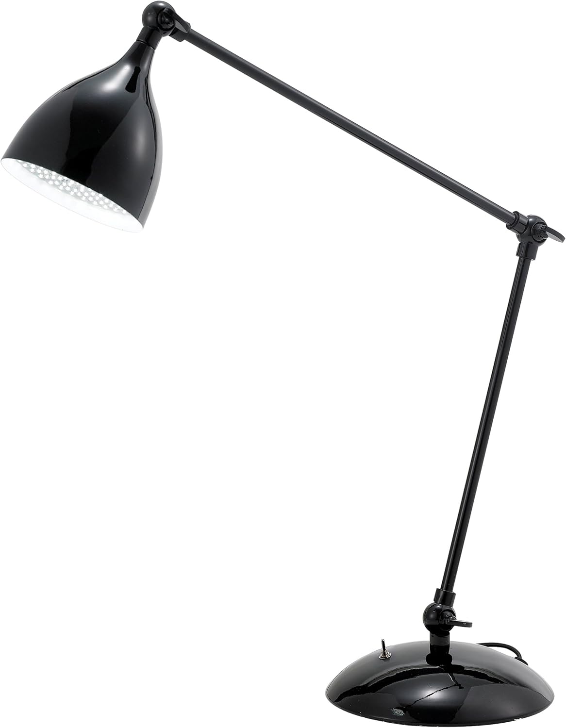 Energy Saving Desk Lamp Archer Collection Black Finish