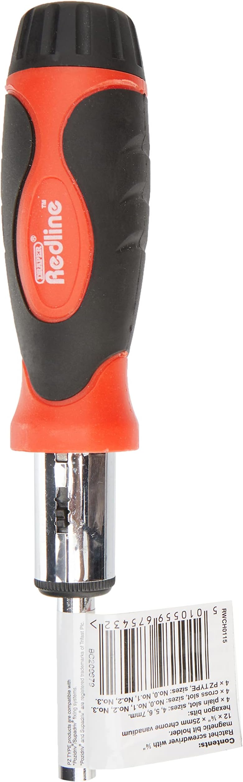 67543 Ratcheting Screwdriver and Bit Set (14-Piece)