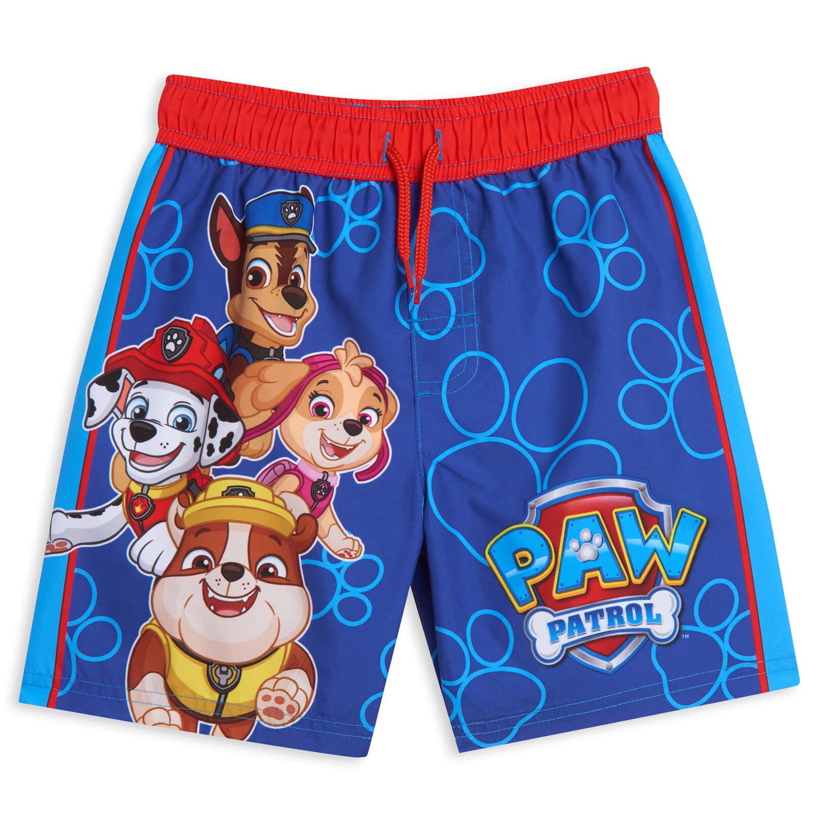 Nickelodeon Paw Patrol Ensemble pull rashguard et maillot de bain UPF 50+ pour tout-petits à grands enfants (2T - 10-12)