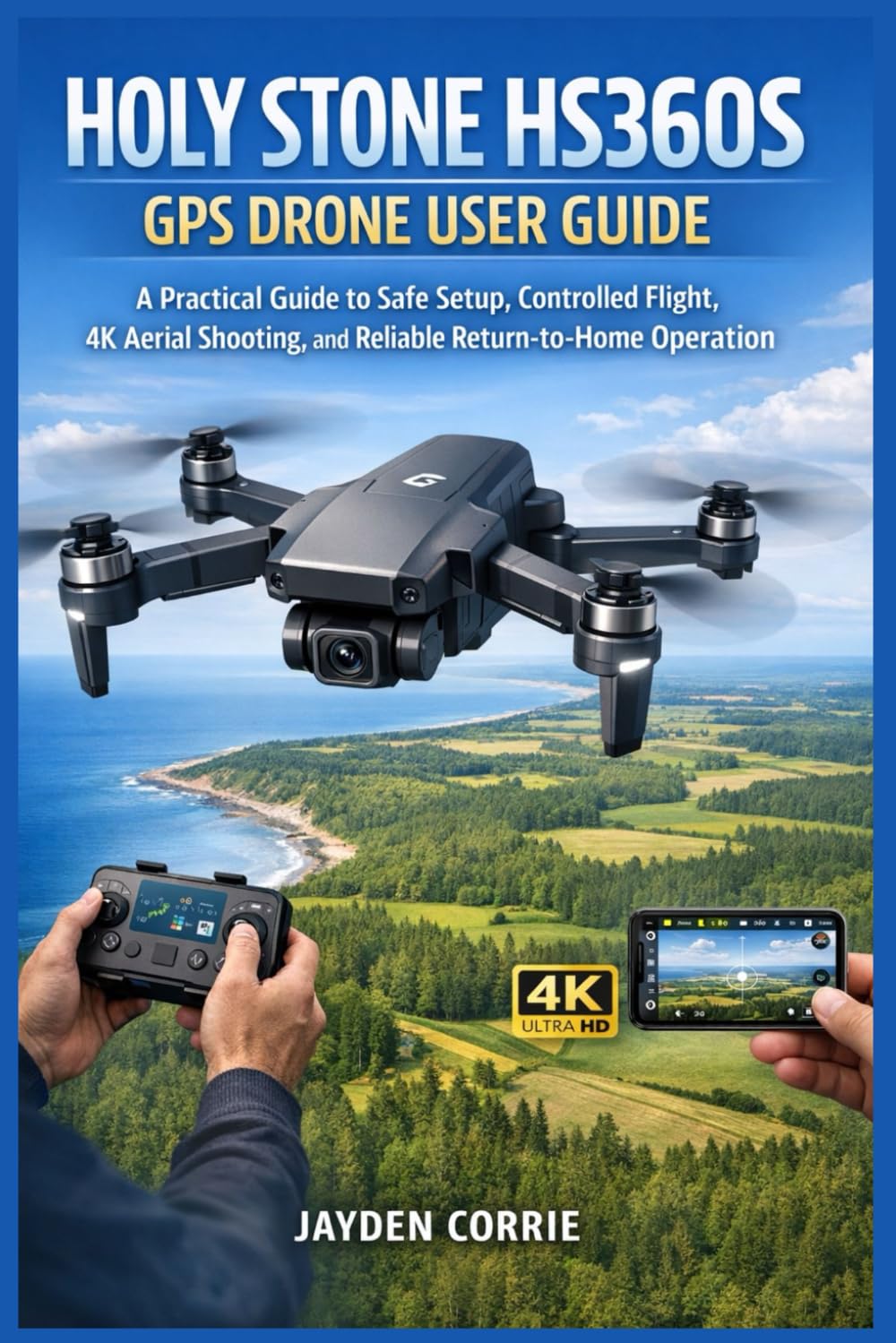 Holy Stone HS360S GPS Drone User Guide: A Practical Guide to Safe Setup, Controlled Flight, 4K Aerial Shooting, and Reliable Return-to-Home Operation