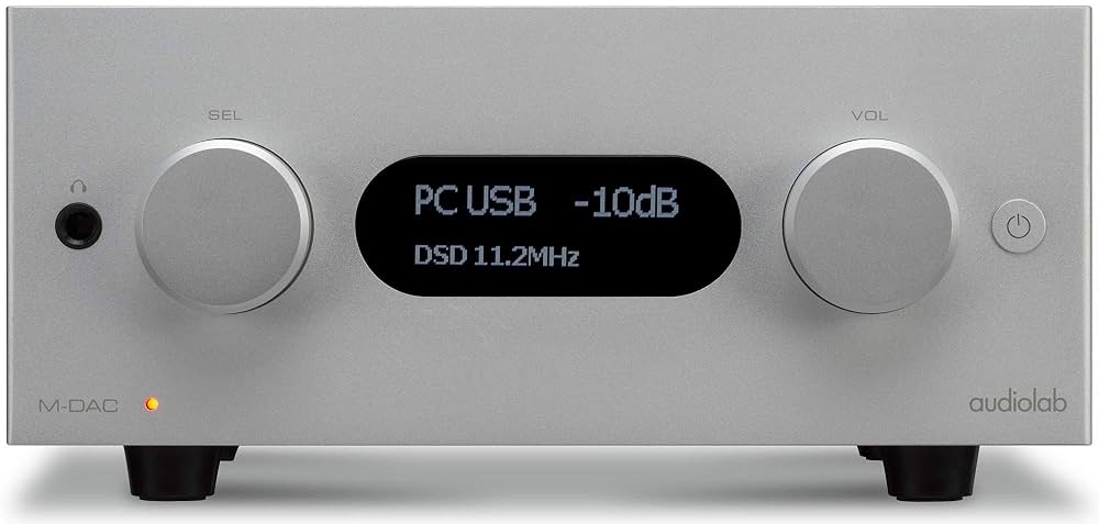 audiolab M-DAC シルバー Amazon.com: Audiolab M-DAC+ High-Performance Multi-Purpose