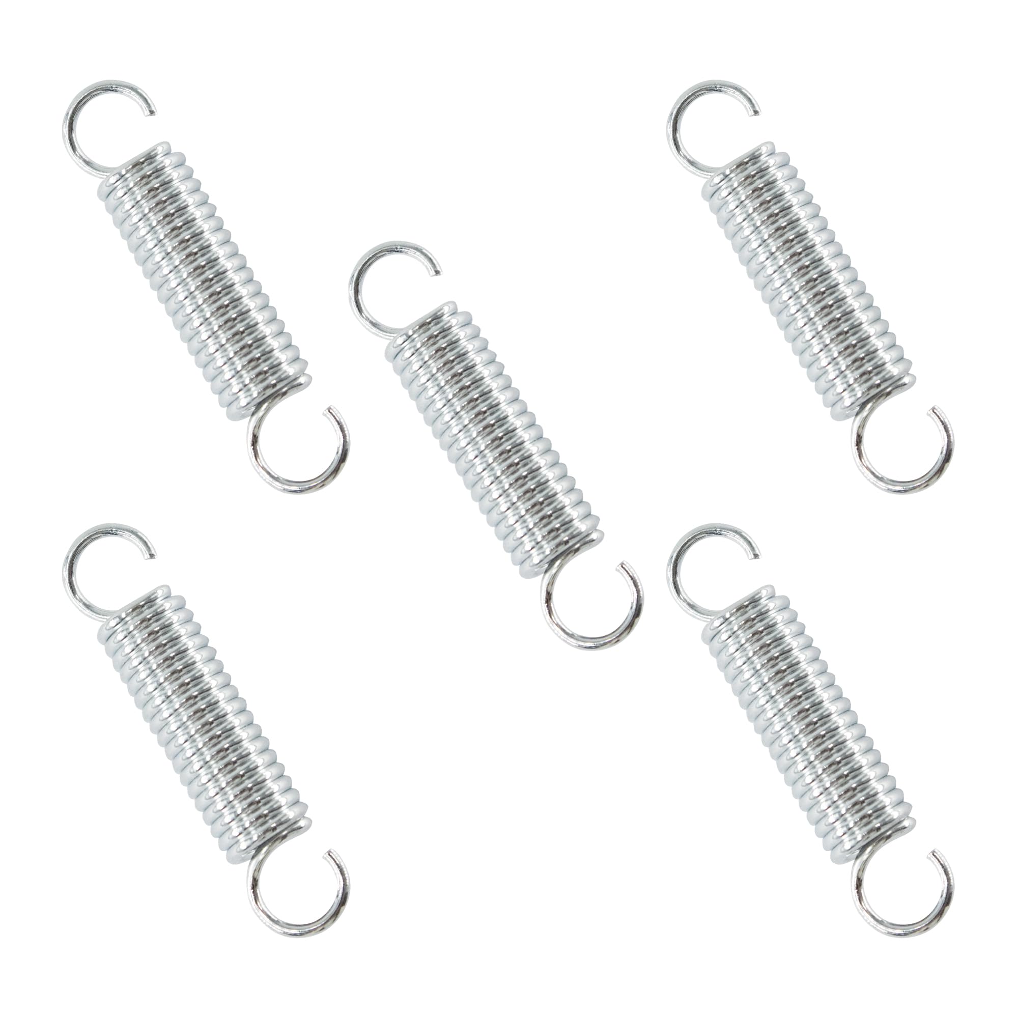 2Pcs Extended Tension Spring Wire Diameter 0.12", OD 0.87", Free Length 5.5" Steel Compressed Springs Heavy Duty with Dual Hook or Replacement Parts,Machinery Furniture — Amazon image 7
