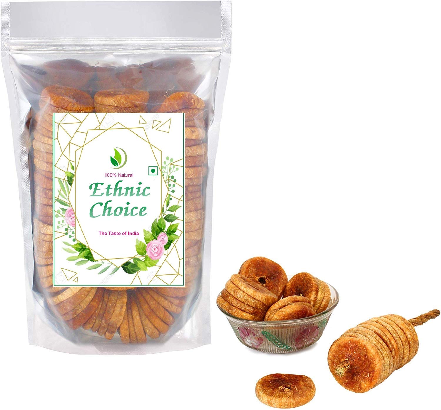 Anjeer Premium Quality (Dried Figs) Grade - Medium Size 500Gm