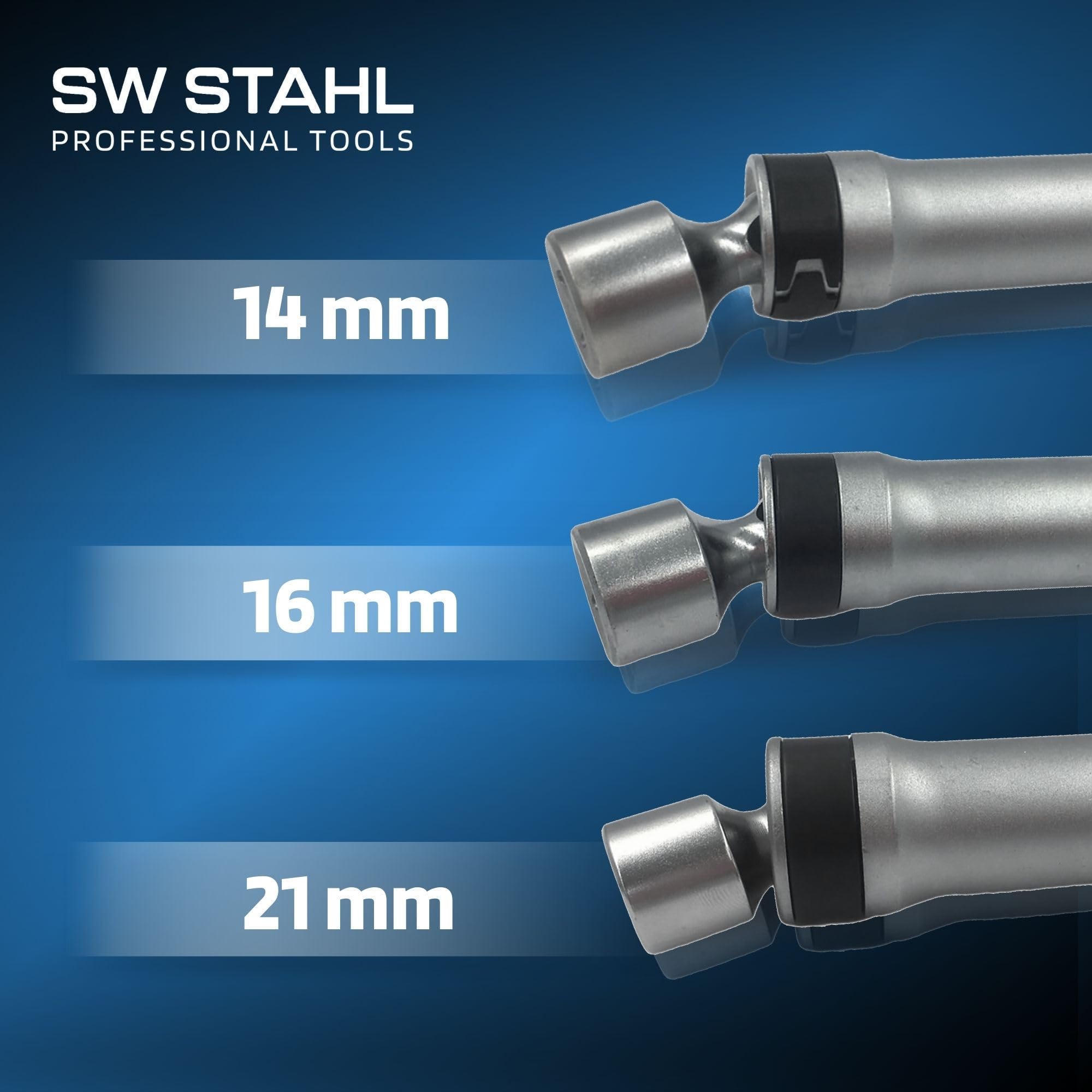 SW-Stahl Z3011-10 Wkład do Wózka Warsztatowego, Zestaw Narzędzi 34 Szt. | Wyposażenie XXL z pianką, pasuje do SW TT802 i szuflad 76 x 40 cm, profesjonalne narzędzia warsztatowe i rzemieślnicze