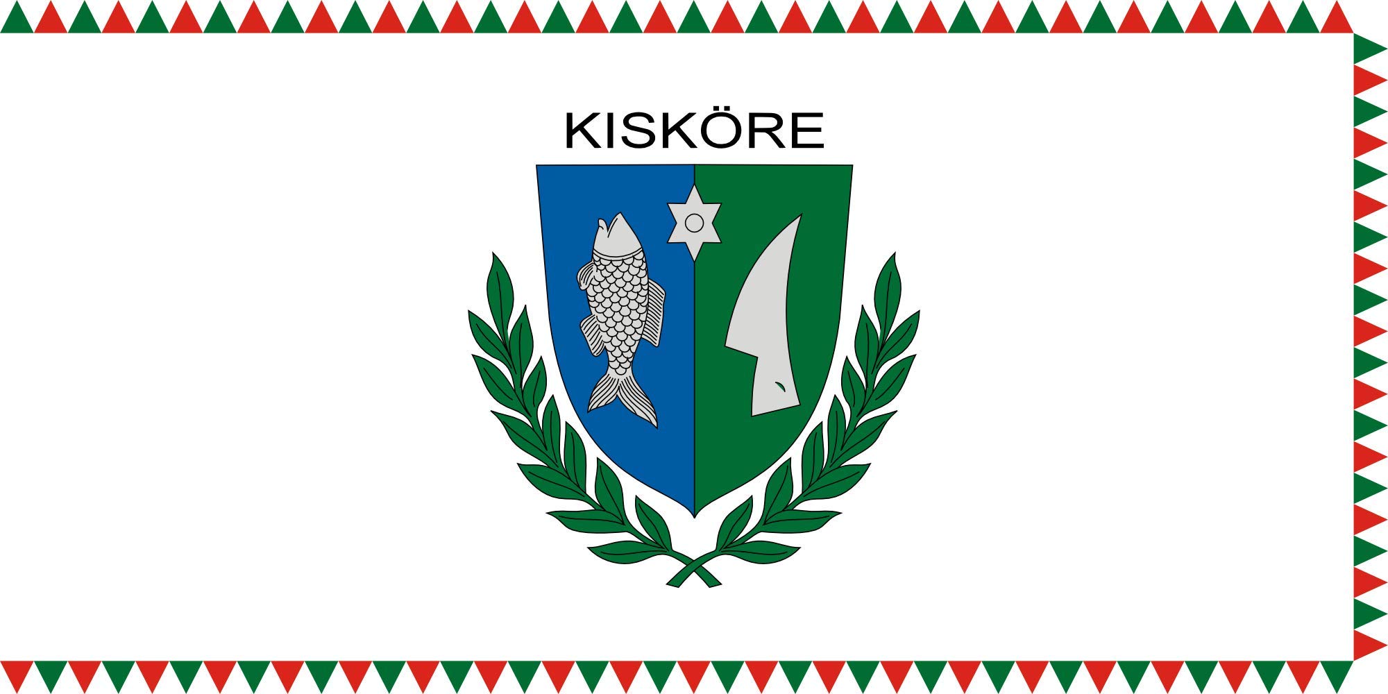 Drapeau paysage Kisköre 1.35m² de qualité supérieure aux finitions soignées