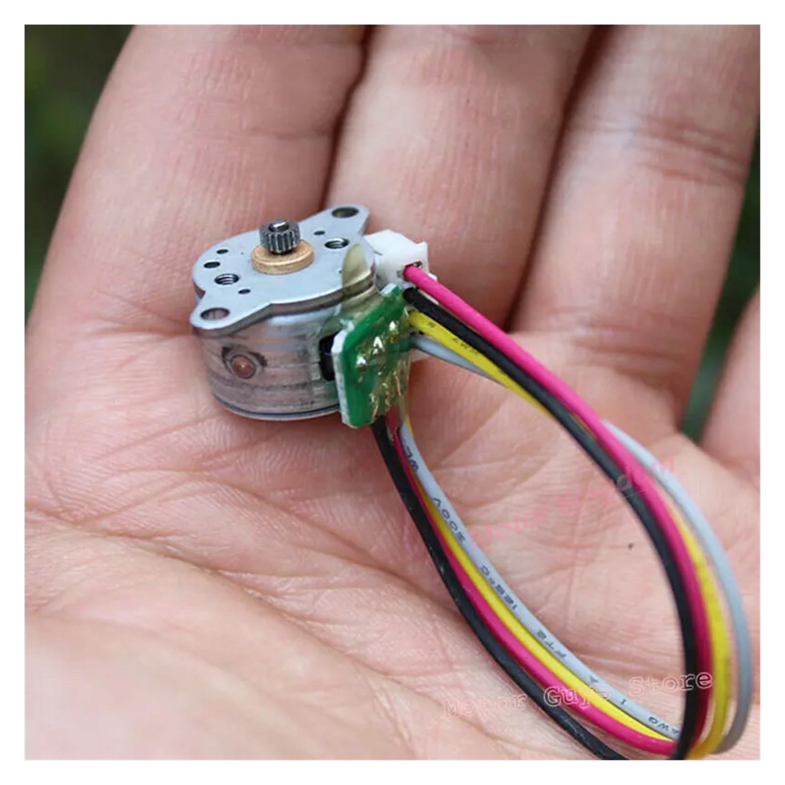 HJNAOKGWHQ 18 Degree 15mm 15BY25 2-phase 4-wire Stepper electronic starter Step Stepping with 19 Teeth 0.15 Modulus Copper Gear