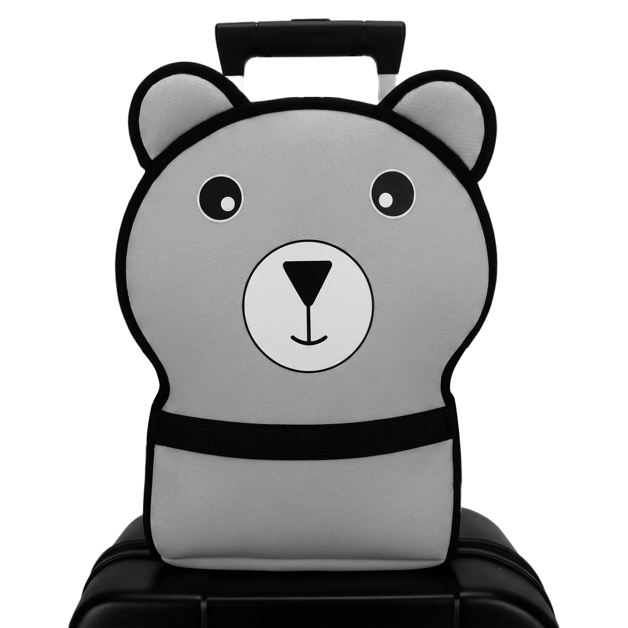 Siège de valise pour tout-petit, porte-bébé portable avec ceinture réglable pour bagages, enfants essentiels de voyage pour filles et garçons moins 15 kg, style 1.