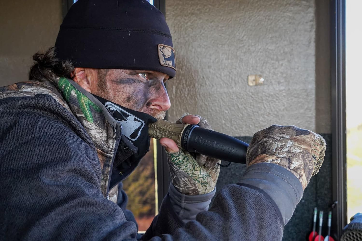 Flextone Outdoor Hunting Versatile Realistic Sounds Volume Control Compact Buck Collector Plus Deer Game Call