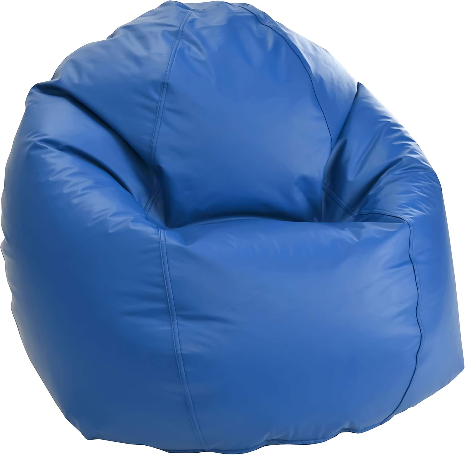 Bean Products Small Vinyl Bean Bag Chair Filled w