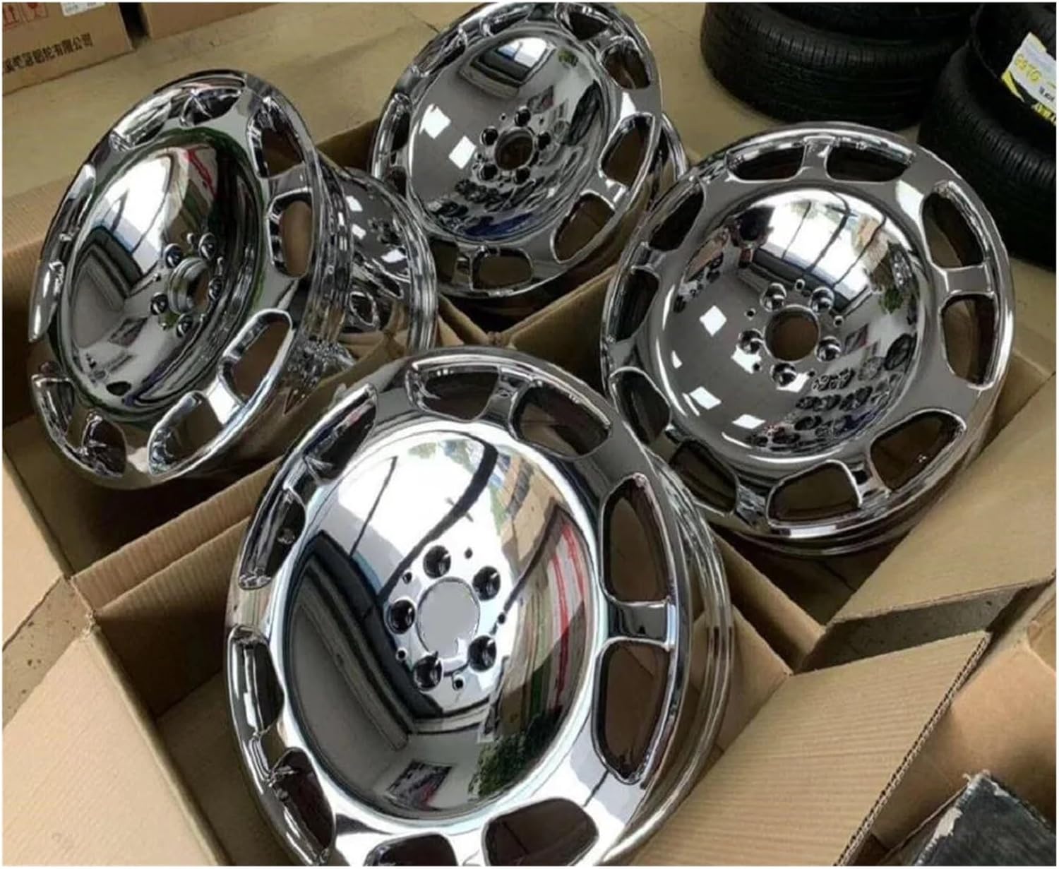 LHBJFCC クローム 18 19 20 インチ 5x112 車合金ホイールリムメルセデスベンツ CES クラスと互換性マイバッハ  メルセデスベンツCクラス・W205に19インチ！軽量+純正センターキャップ対応ホイール！ | 多治見店 | 店舗ブログ | タイヤ＆ホイール  の専門店「クラフト」