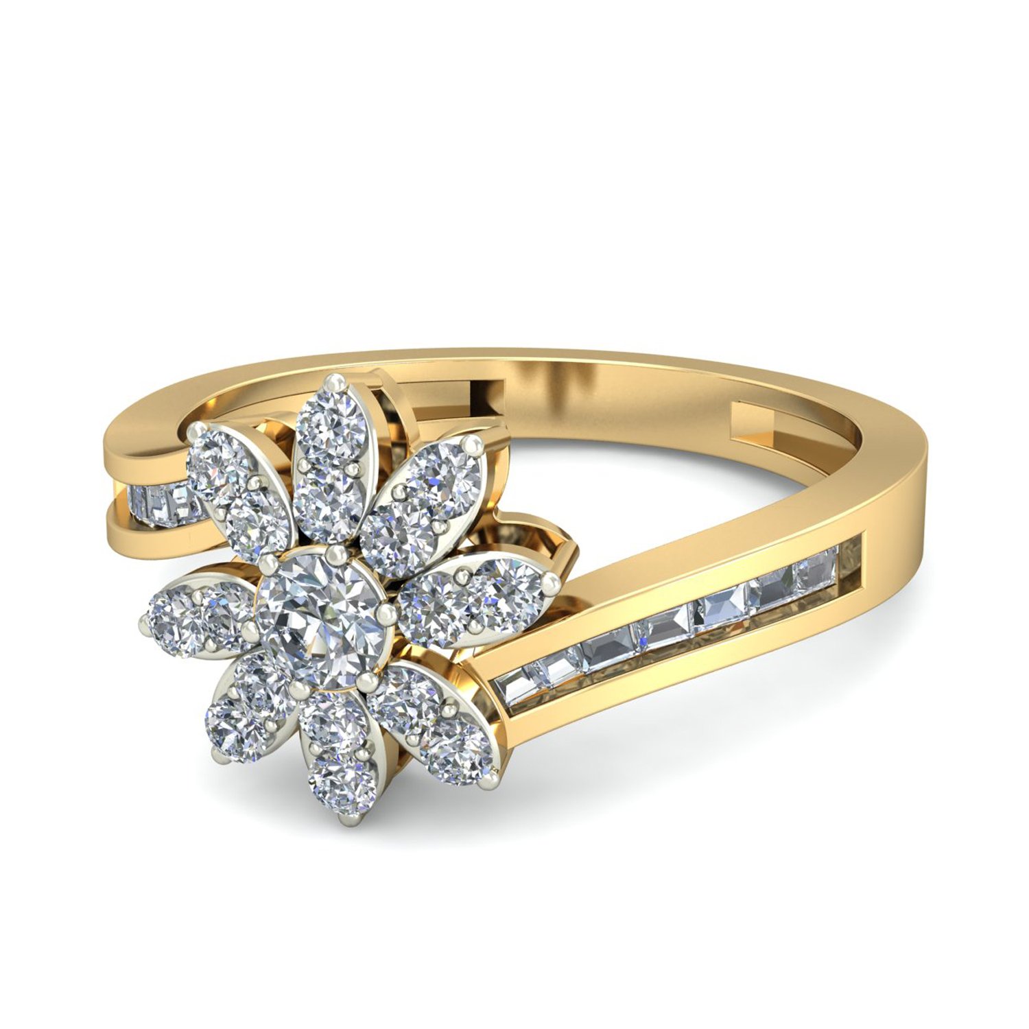 The Zoey 18KT Yellow Gold and Diamond Ring-image-16