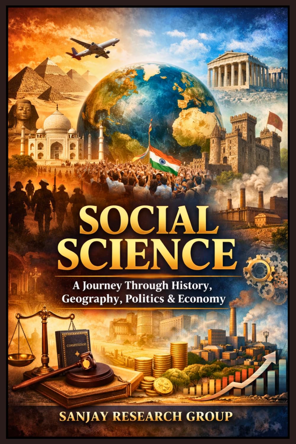 Social Science: A Journey Through History, Geography, Politics & Economy (Academic Books By Sanjay Mandavi)