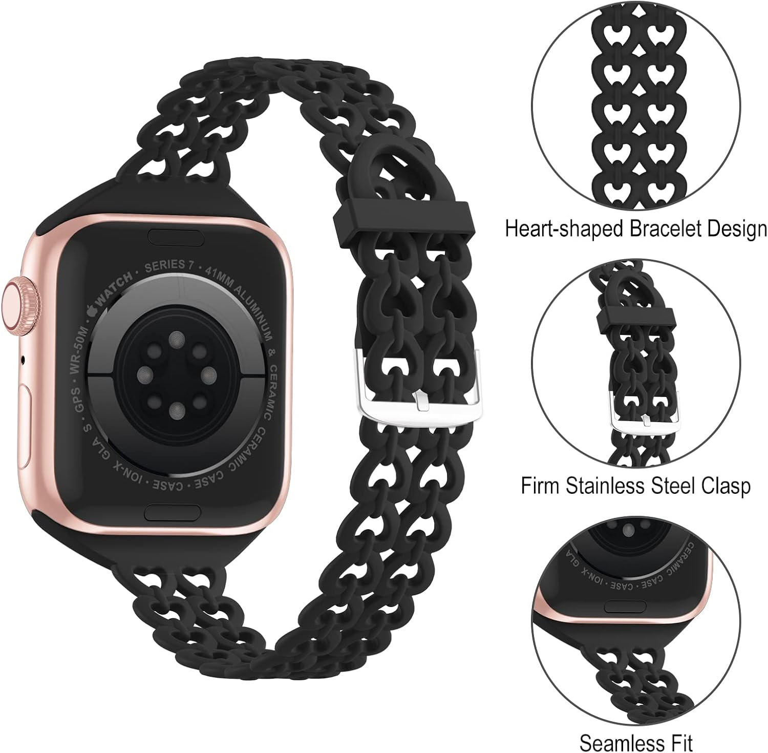 Bagoplus Designer Compatible Silicone Wristband Photo