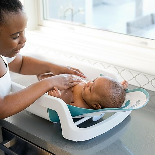 Miniatura 7 de The First Years Bañera de bebé reclinable 4 en 1 - Reclinación ajustable para una comodidad personalizada desde recién nacido hasta niño pequeño