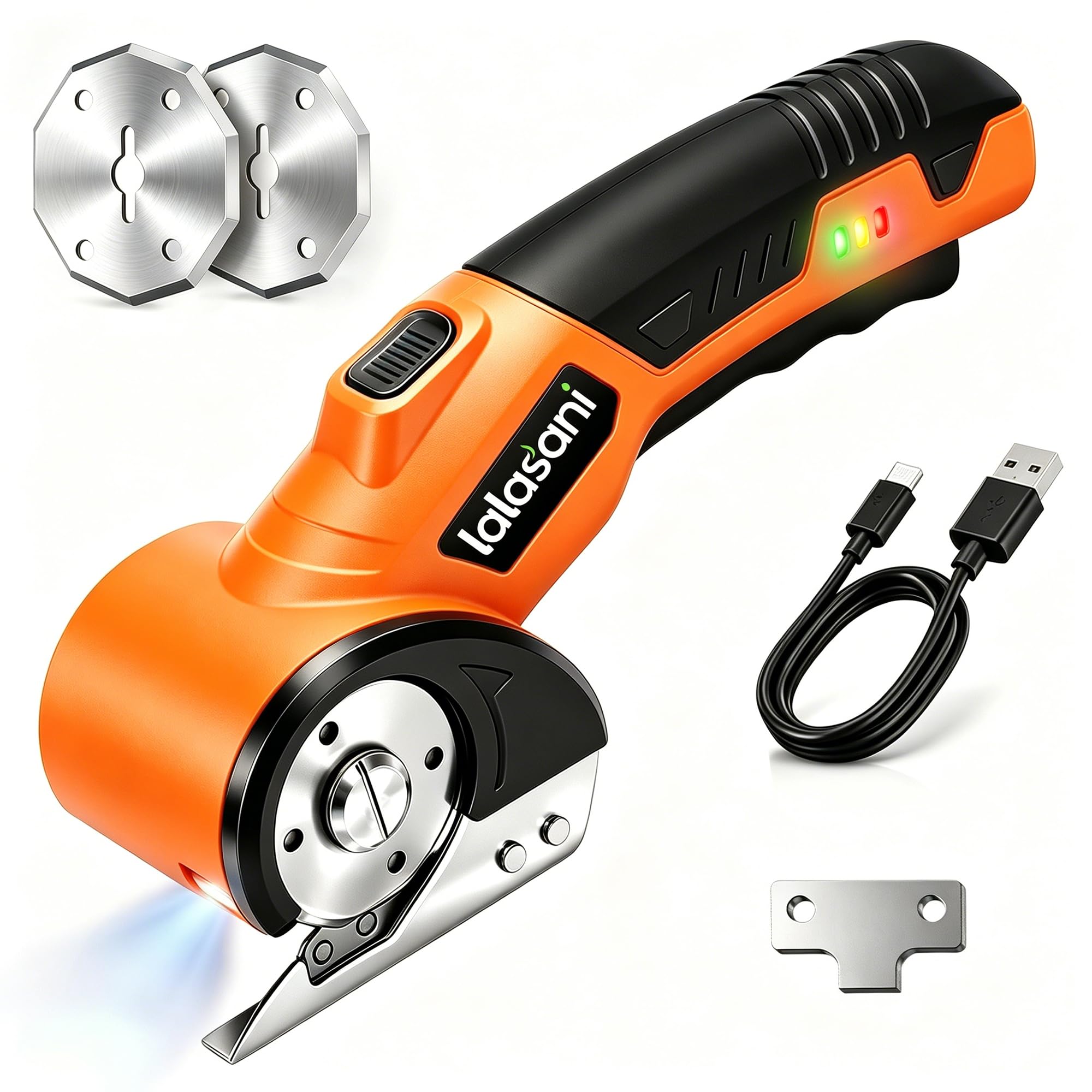 Cordless Electric Scissors - Cut Cardboard & More! -8 Cordless Electric Scissors - Cut Cardboard & More! -8