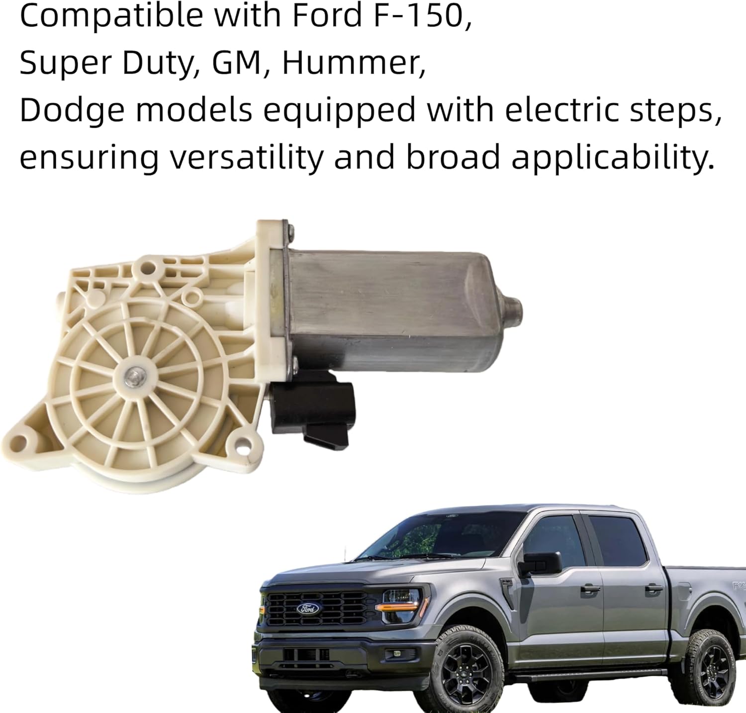 80-03129-90 Power Step Running Board Motor Kit, Replacement for AMP Research Step Running Board Motor #Replace A10049-113, 80-03129-90