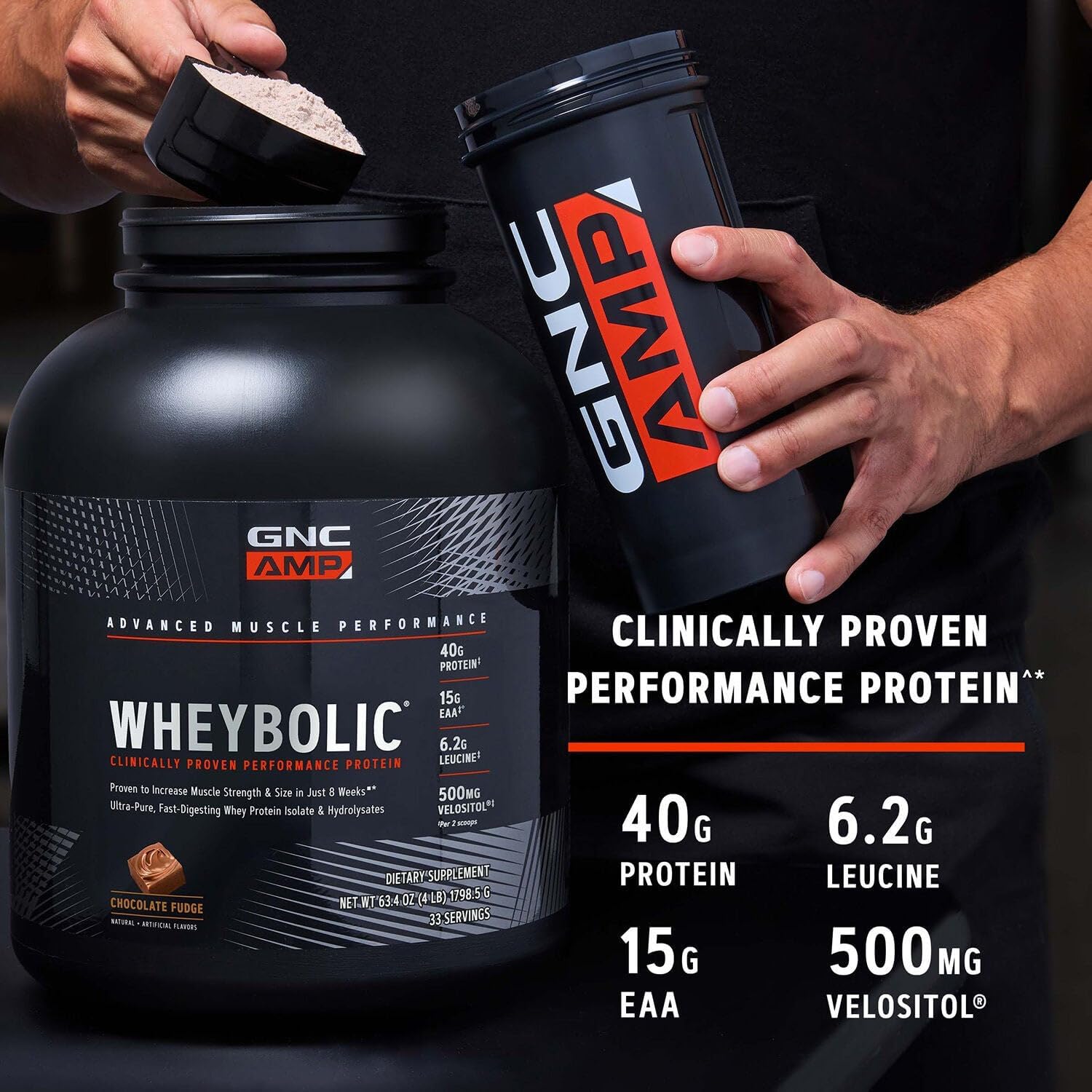 GNC AMP Wheybolic - Coconut Caramel (25 Servings)