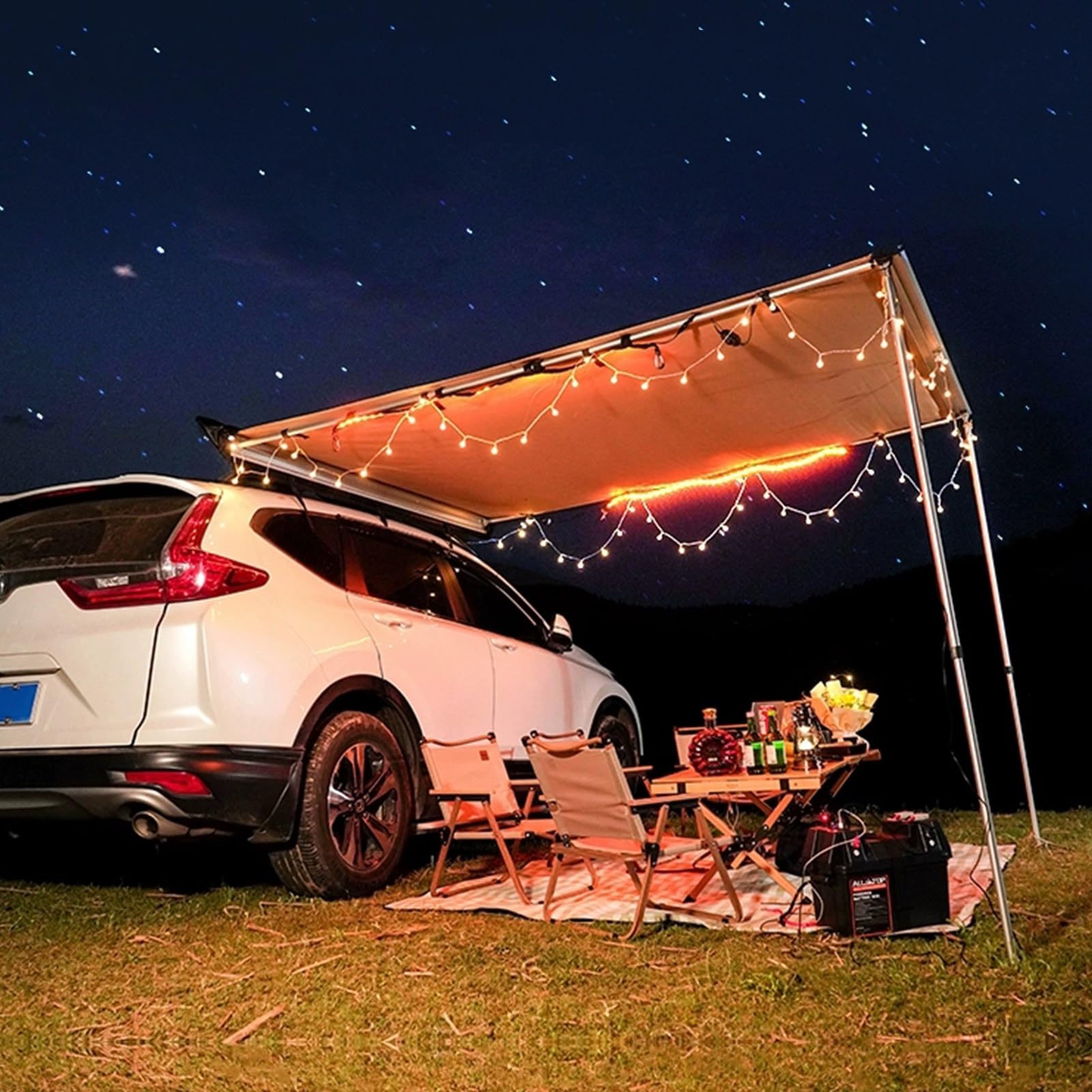 Amazon.co.jp: カーサイドタープ カーサイドテント 車用日よけ