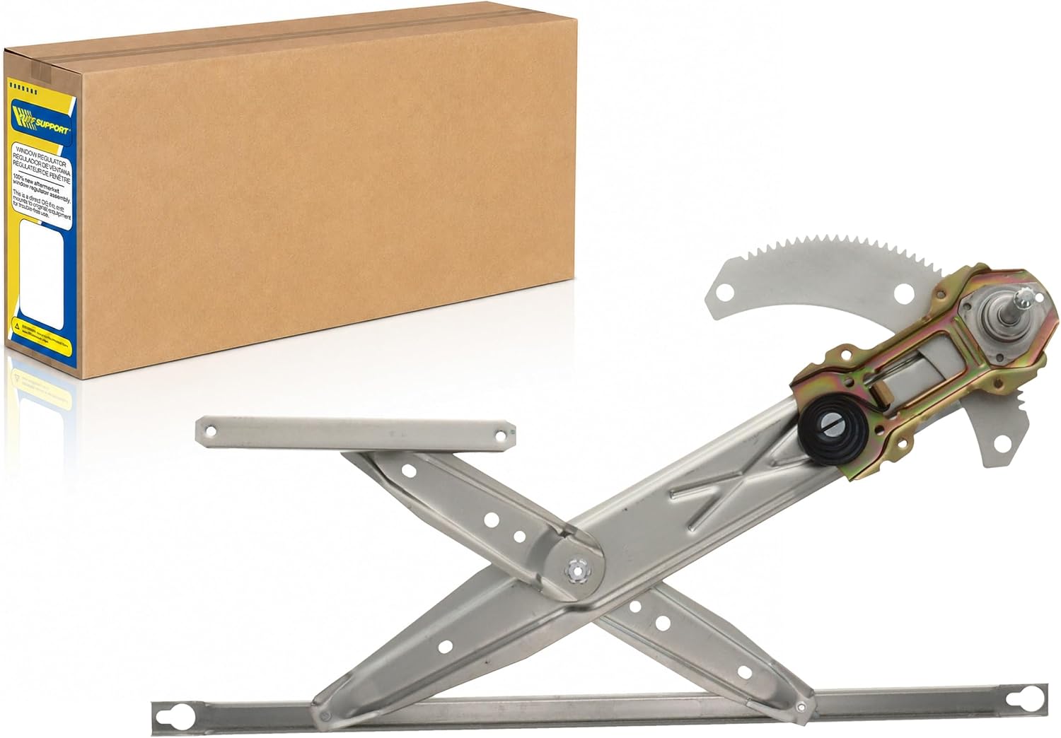 Tuff Support Front Left Driver Side Manual Window Regulator Compatible with Honda Civic (1996-2000)