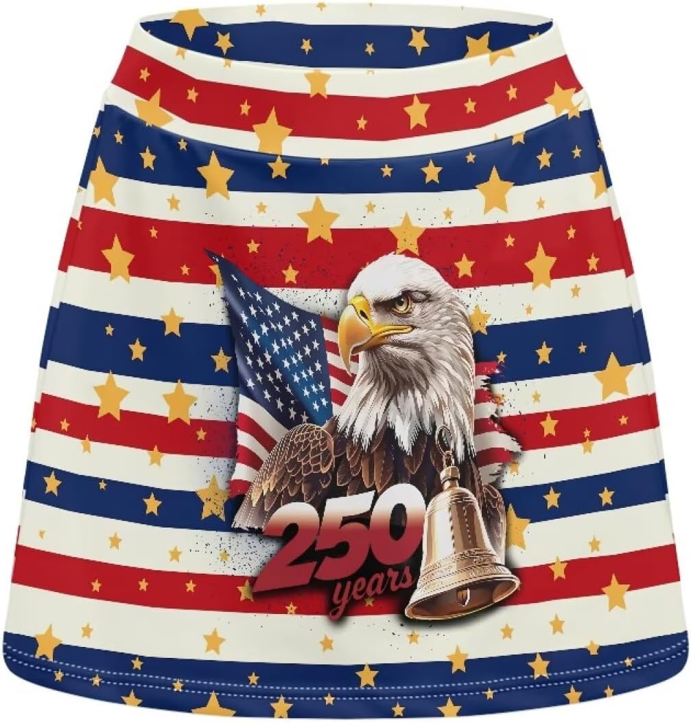 Women's Golf Skirt High Waisted Athletic Golf Tennis Skorts A Line Workout Running Skirts with Inner Pocket Shorts