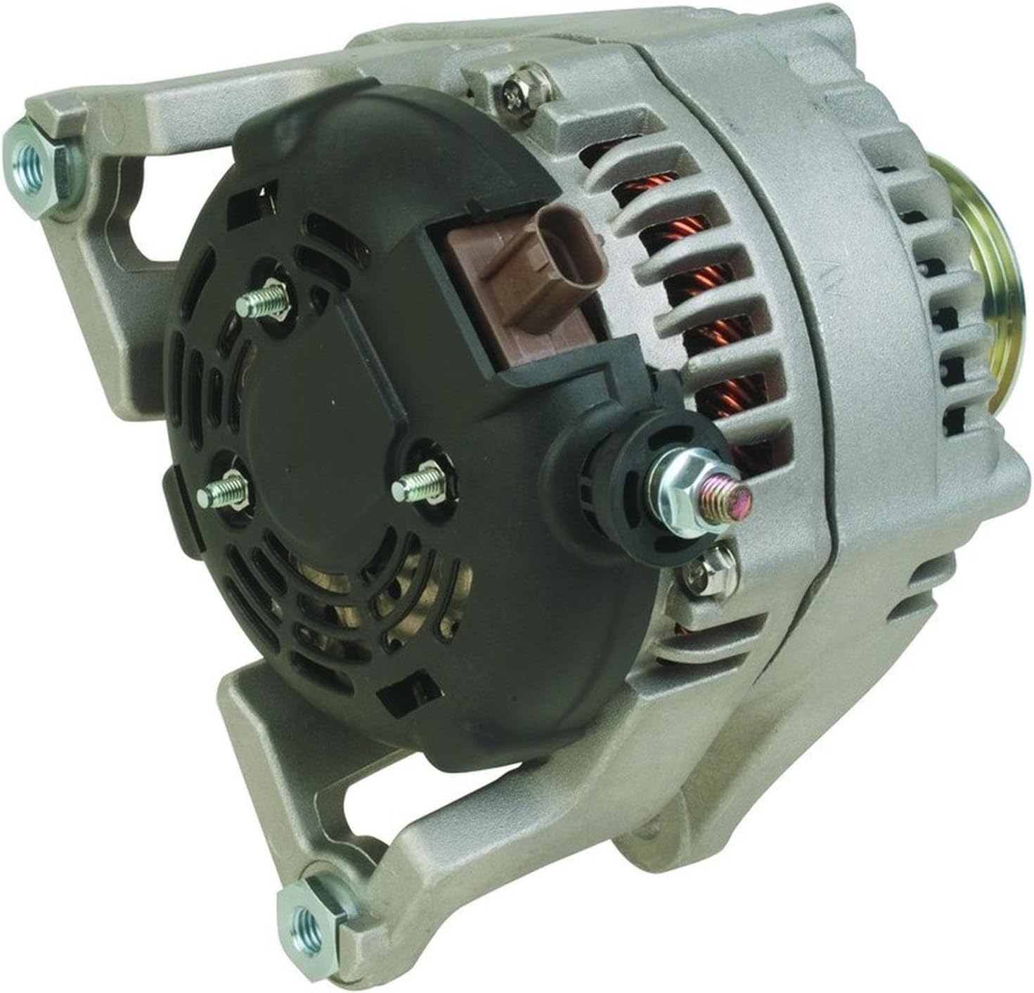 OEG PARTS NEW 12V ALTERNATOR 13988 COMPATIBLE WITH DODGE DURANGO V8 2004-2006 RAM 1500 2500 3500 2003-2006 V8 5.7L 56028697AA R6028697AA 56028697AD 421000-0210 421000-0280 421000-0281 421000-0282