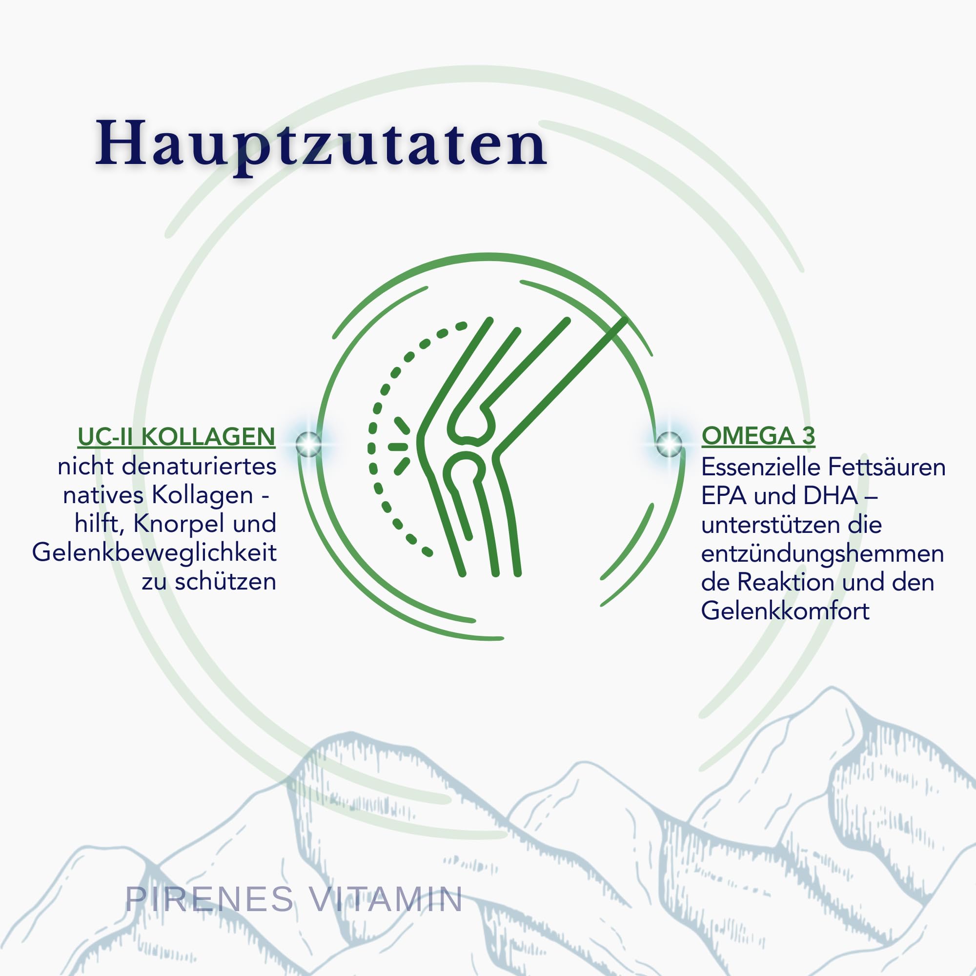 Omega 3 TG Ultra, UC-II Kollagen - SmartAbsorb™ | für Gelenkbeweglichkeit, Knochengesundheit und Gehirnfunktion | 28 Tagesportionen