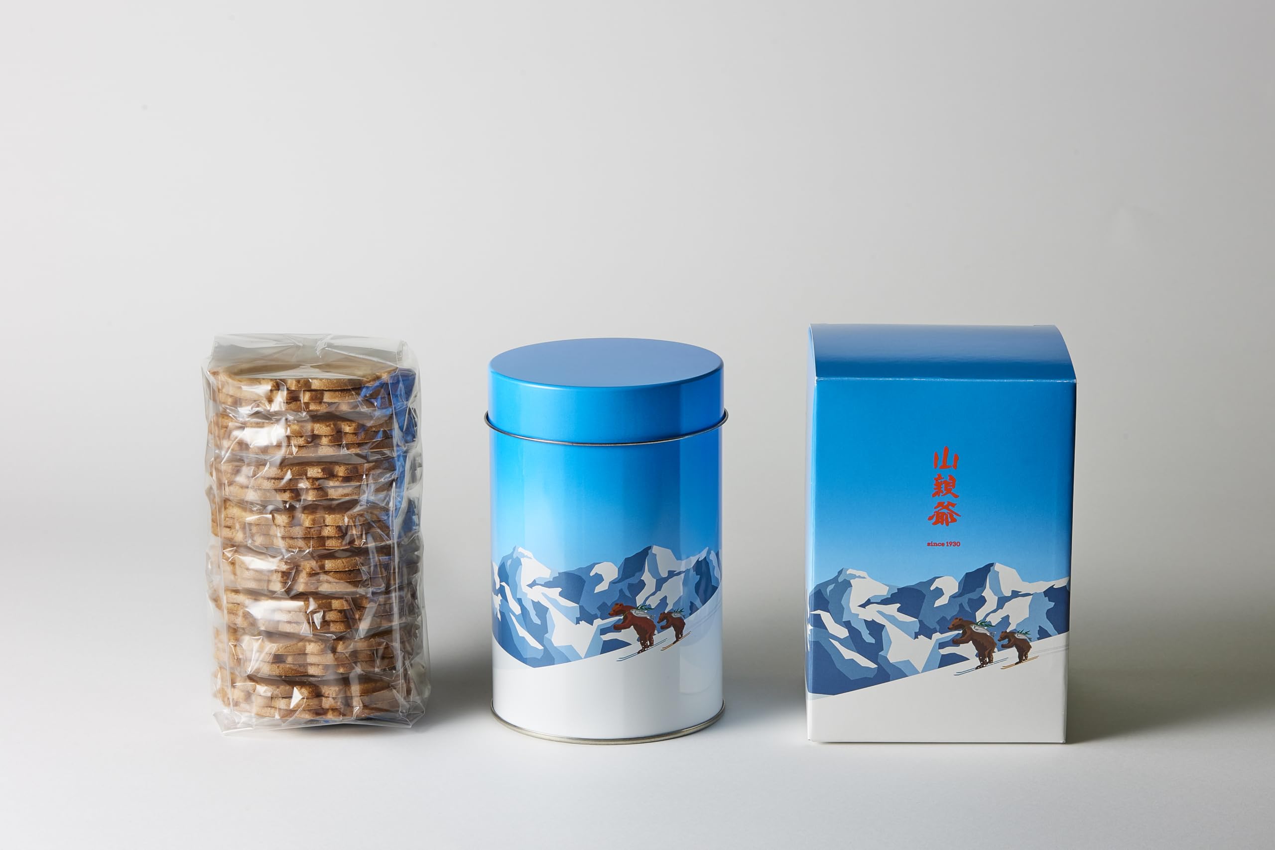 Amazon.co.jp: 【札幌千秋庵】山親爺丸缶 24枚入 : 食品・飲料・お酒