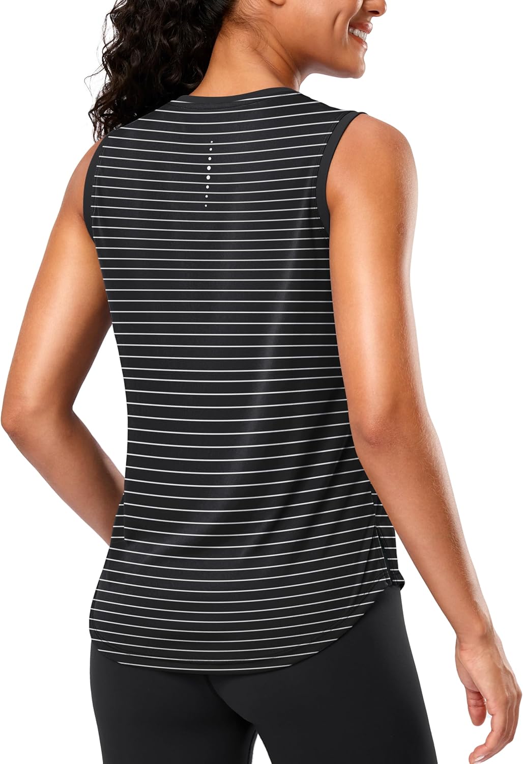 G Gradual Women's Sleeveless Workout Tops Lightweight High Neck Tennis Yoga Shirts Running Athletic Tank Tops for Women