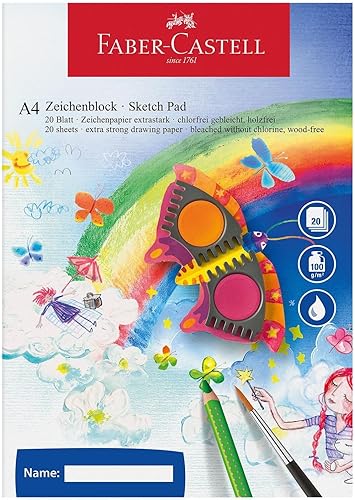 Faber-Castell Cuaderno de bocetos tamaño A4