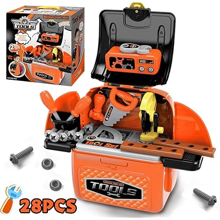 Amazon Corper Toys 大工さん 大工さんおもちゃ 工具セット 28点 男の子 2in1 大工さんごっこ 組み立て ミニ作業台 おままごと ネジ ごっこ遊び リュックサック形 おもちゃ クリスマス プレゼント 大工さん おもちゃ Amazon Corper Toys 大工さん 大工さんおもちゃ 工具セット 28点 男の子 2in1 大工さんごっこ 組み立て ミニ作業台 おままごと ネジ ごっこ遊び リュックサック形 おもちゃ クリスマス プレゼント 大工さん おもちゃ