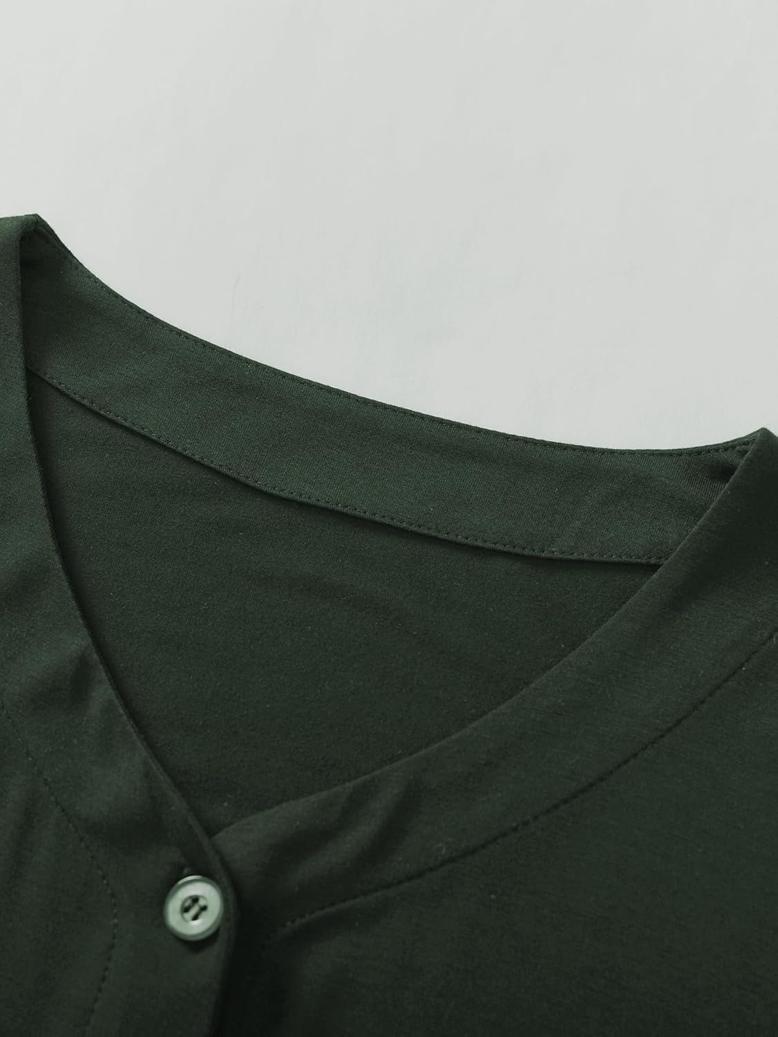 Latuza Women's Bamboo Viscose Pajama Top Button Up Sleep Shirt - Image 4