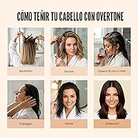 Vista 9 de Overtone Acondicionador de Color Semipermanente para el Cabello, Marrón Espresso, 8 oz, Nutritivo, Sin Daños, Máscara Depositante de Color para Todo