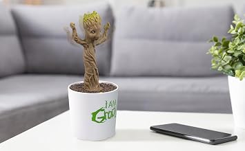 Guardians of the Galaxy Baby Groot Figure with Built-in Song, Dancing Groot Moves Along to I Want You Back by The Jackson 5