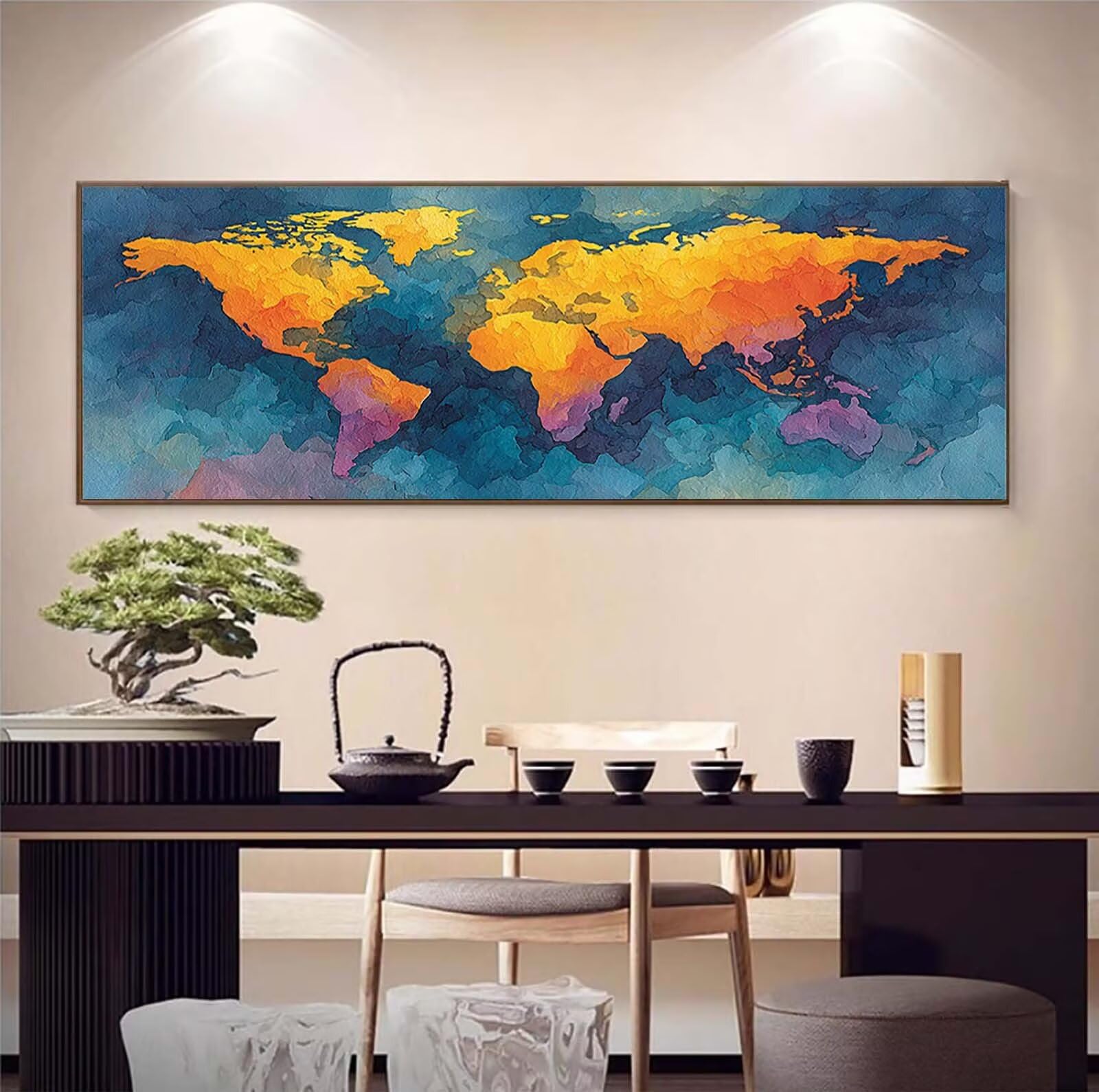 Diamond Painting Abstrakt, XXL Diamond Painting Erwachsene 80x200cm s0h-16