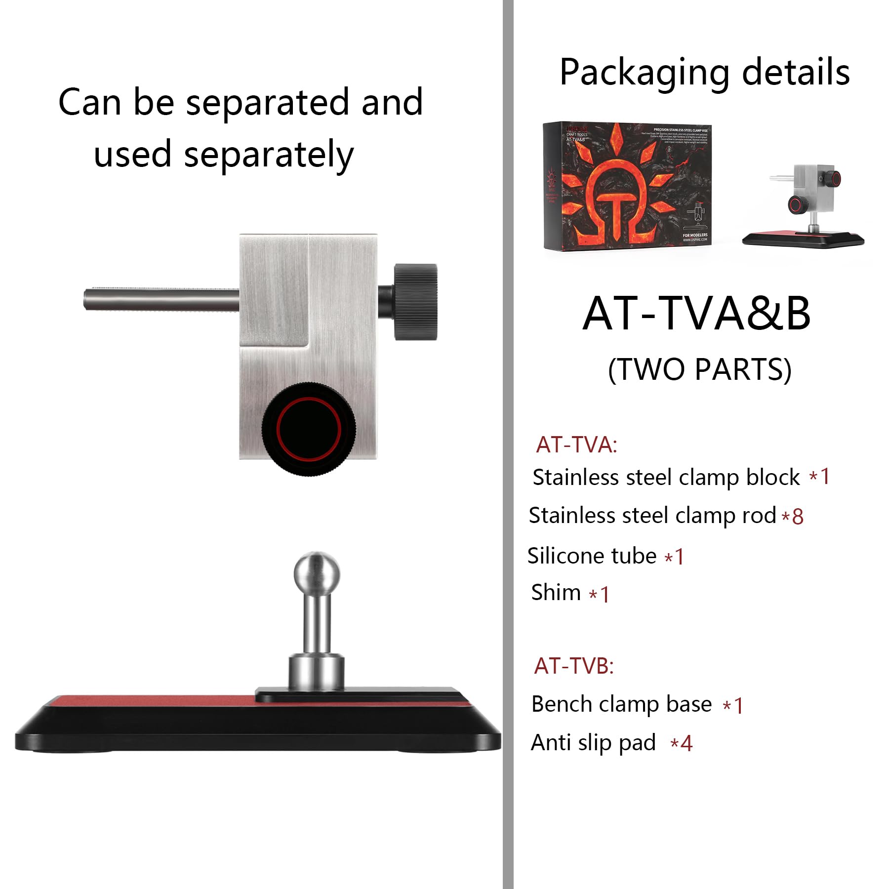 Generic AT-TV Directional Table-top Vise Etching Sheet Bending Craft Model Tools
