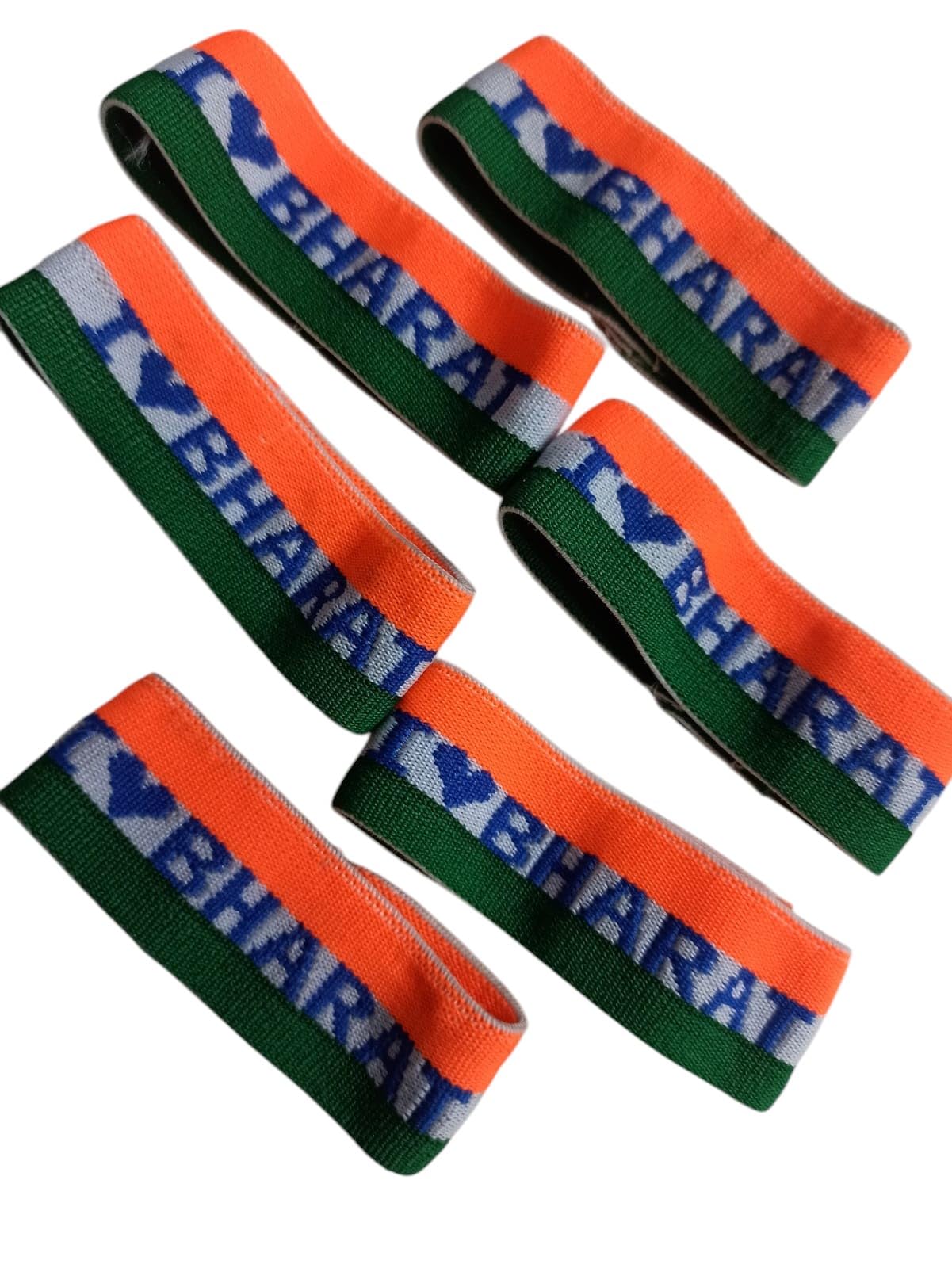 republic Wrist Band l Hand Band for Boys and Girls for Republic Day Pack of 12 (Tricolour)-image-16