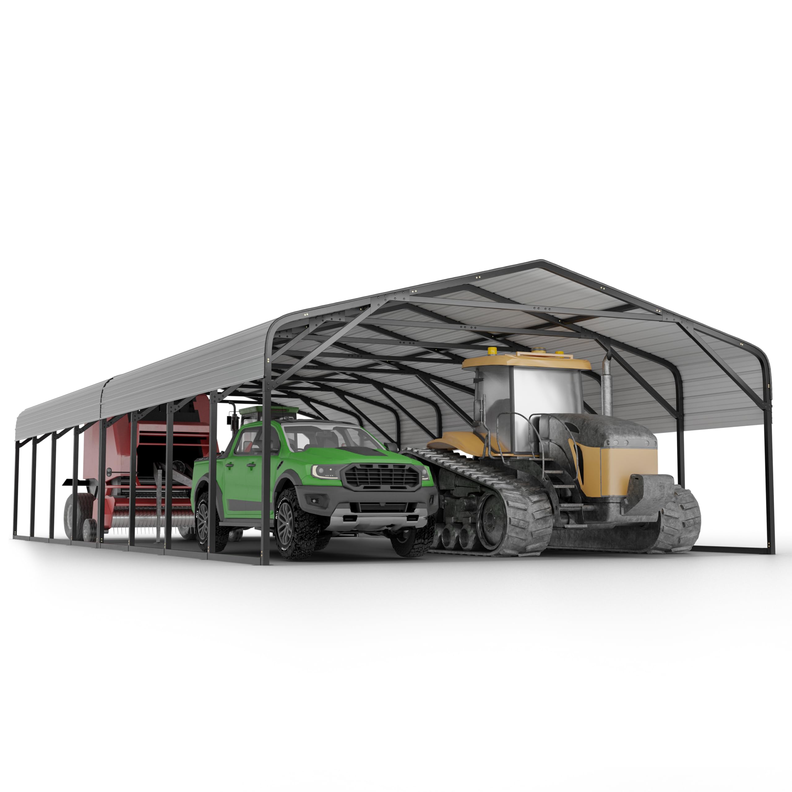 K Knowbody 20x40 FT Modular Carport Kit