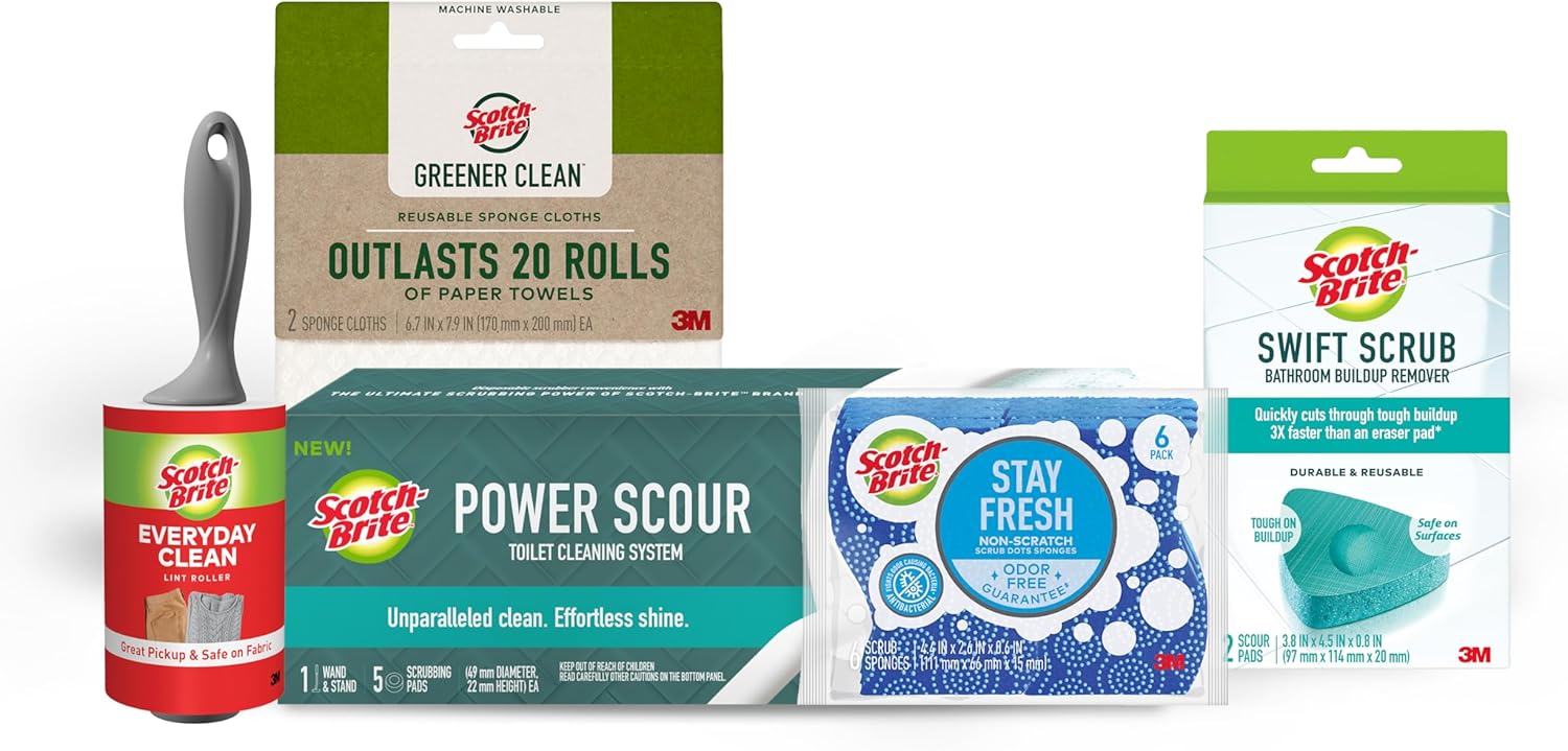 Scotch-Brite Whole Home Cleaning Bundle
