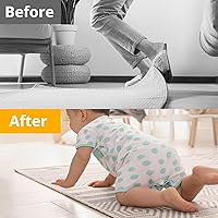 Vista 2 de 8 cintas adhesivas para alfombras, agarre de almohadilla para suelos de madera dura, cinta adhesiva de doble cara, agarres antideslizantes