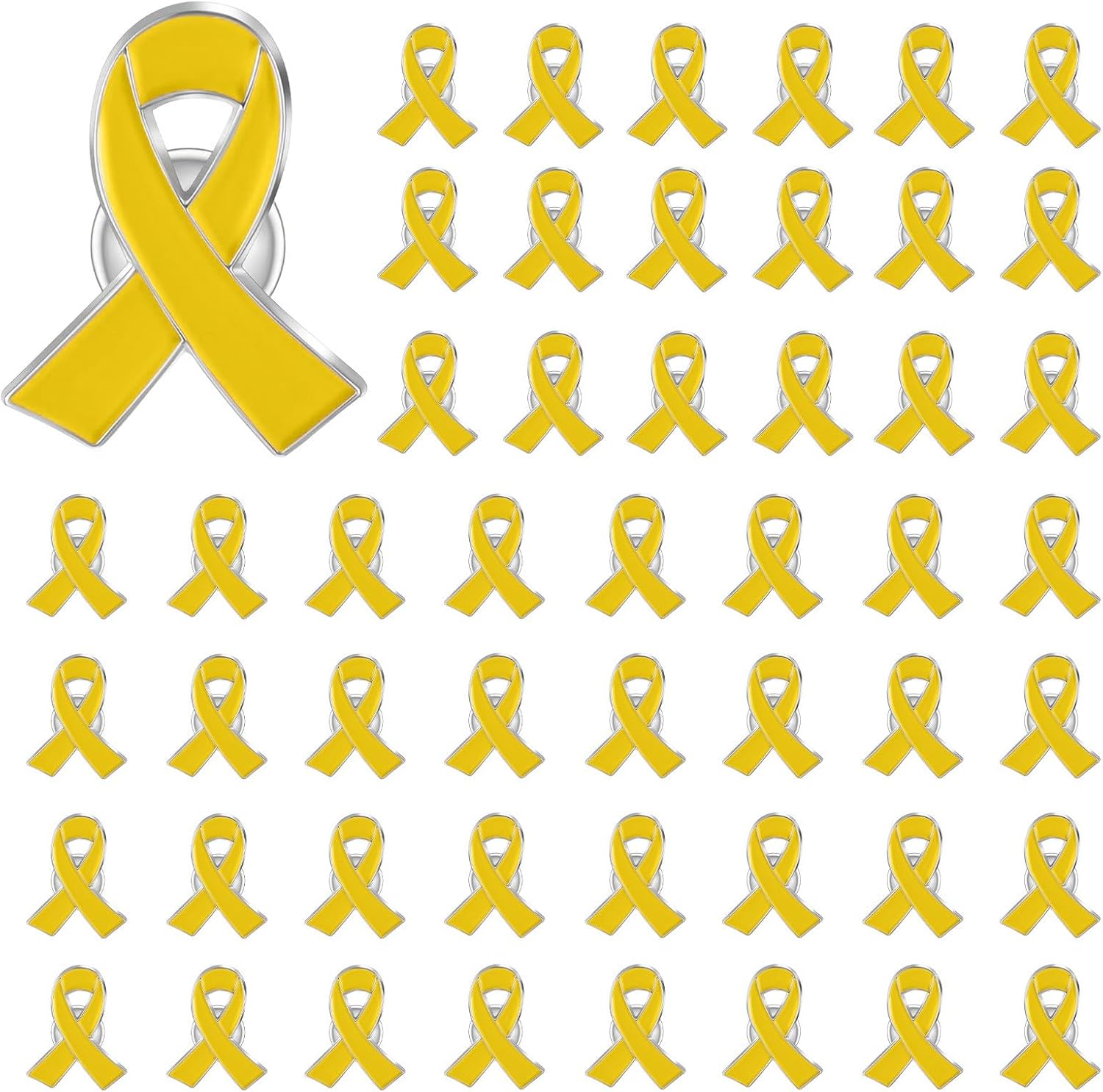 Lot De 50 Broches En Forme Ruban Rose Octobre Rose Accessoires 2025 Pin