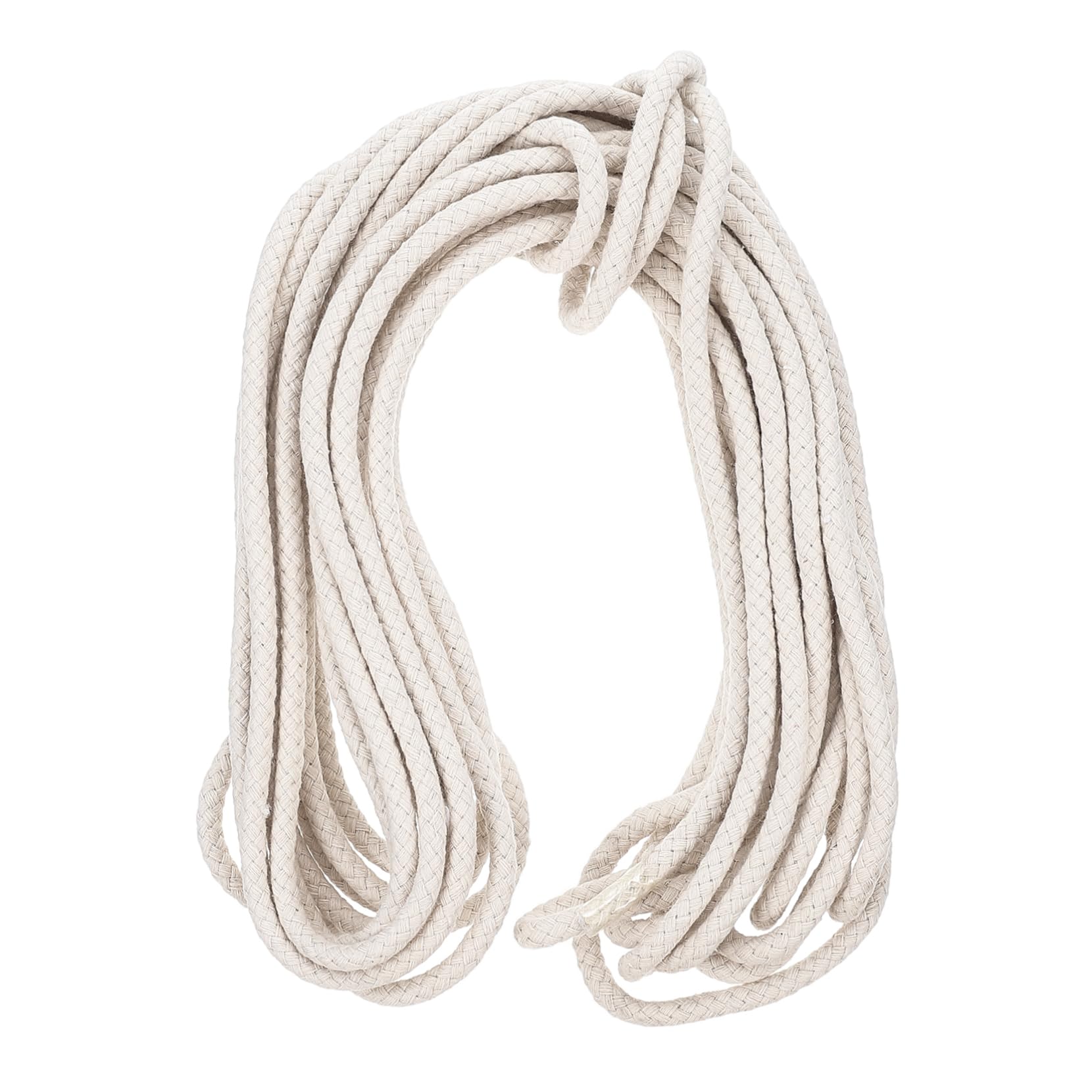 Cuerda de macramé de hilo trenzado SHINEOFI con alta resistencia al peso para colgar tapices